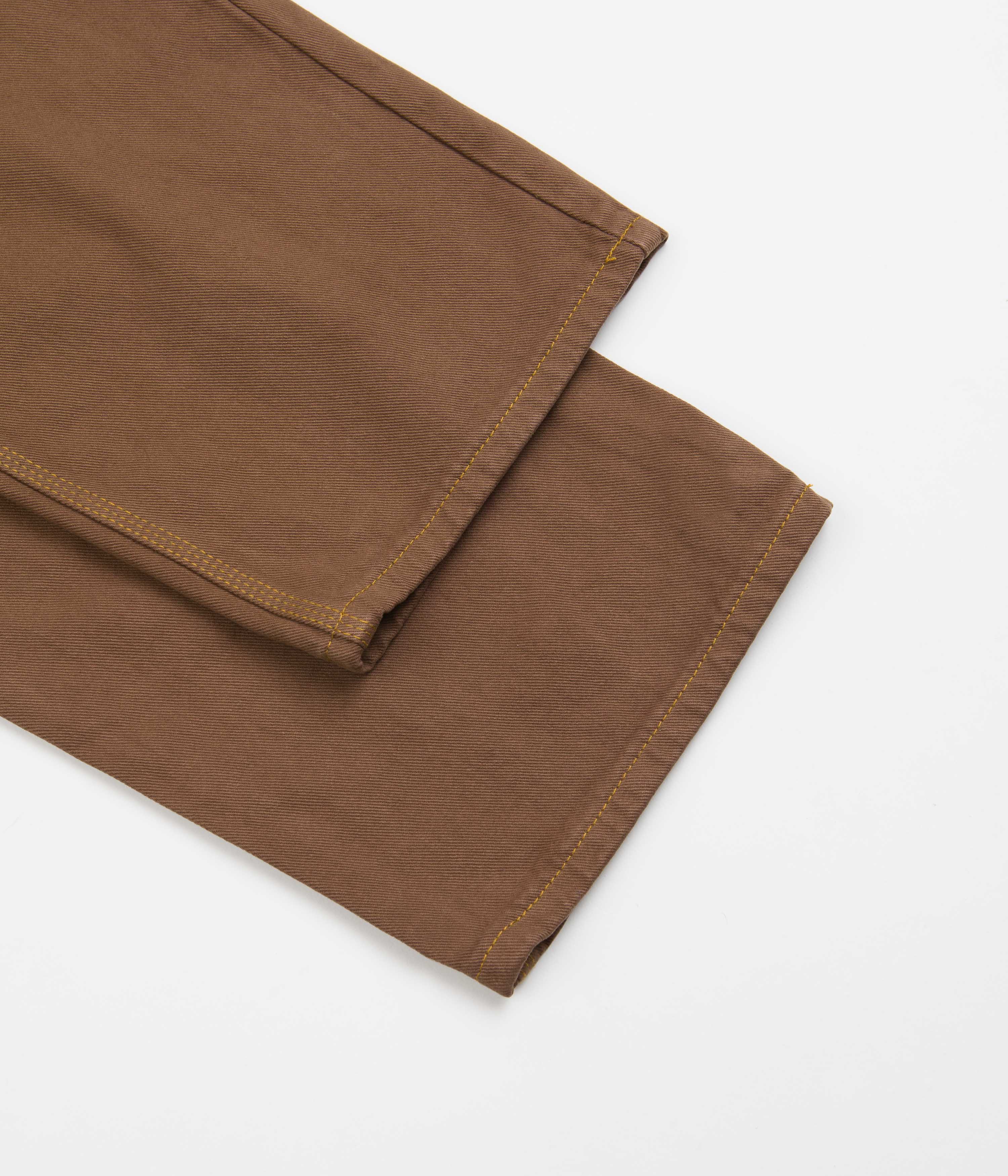 Butter Goods Brown Weathergear Heavyweight Jeans - A Skateboarder's Dream!