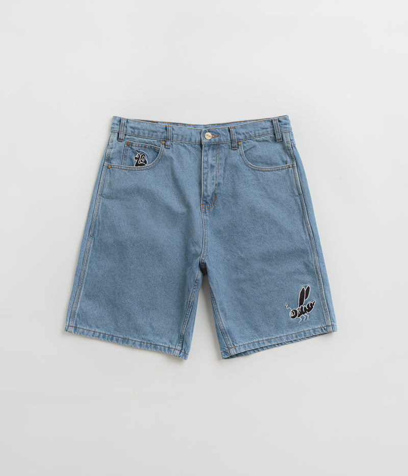 Butter Goods Critter - Washed Indigo Baggy Denim Shorts: A Must - Have!