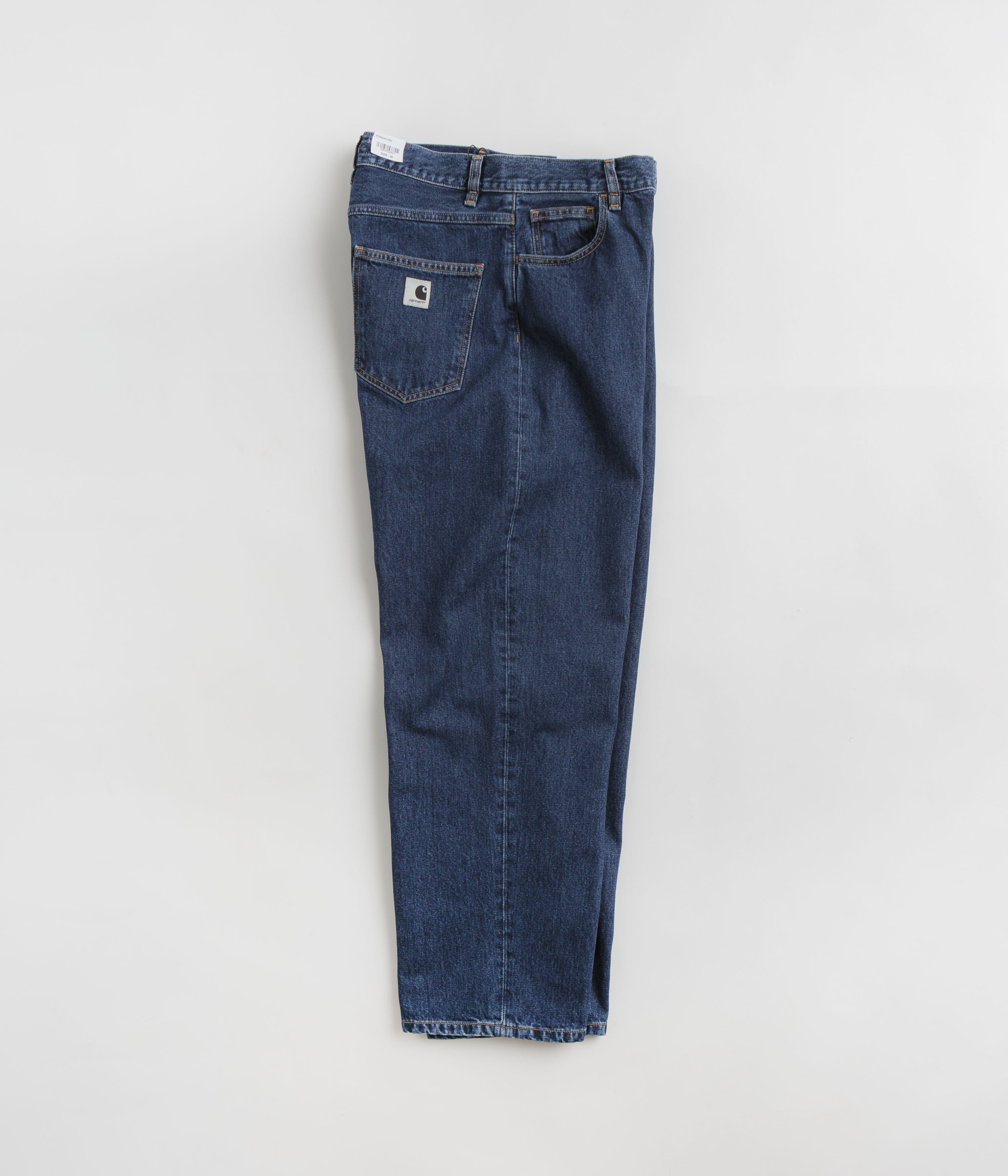 Carhartt Women's Brandon Stone-Washed Blue Denim Pants - Stylish and Durable!