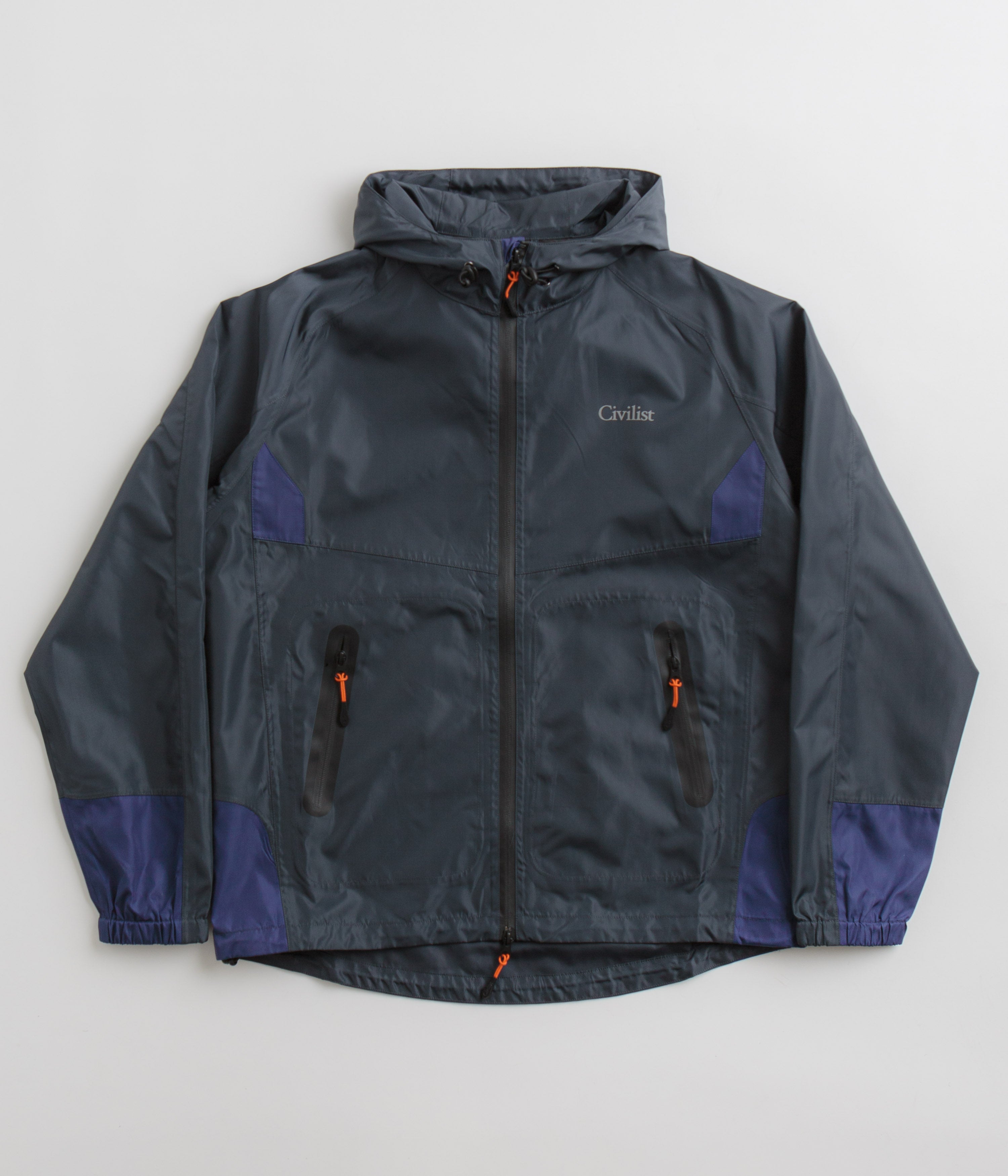 Civilist Charcoal/Blue Tech Jacket - Must-Have for Skate Enthusiasts