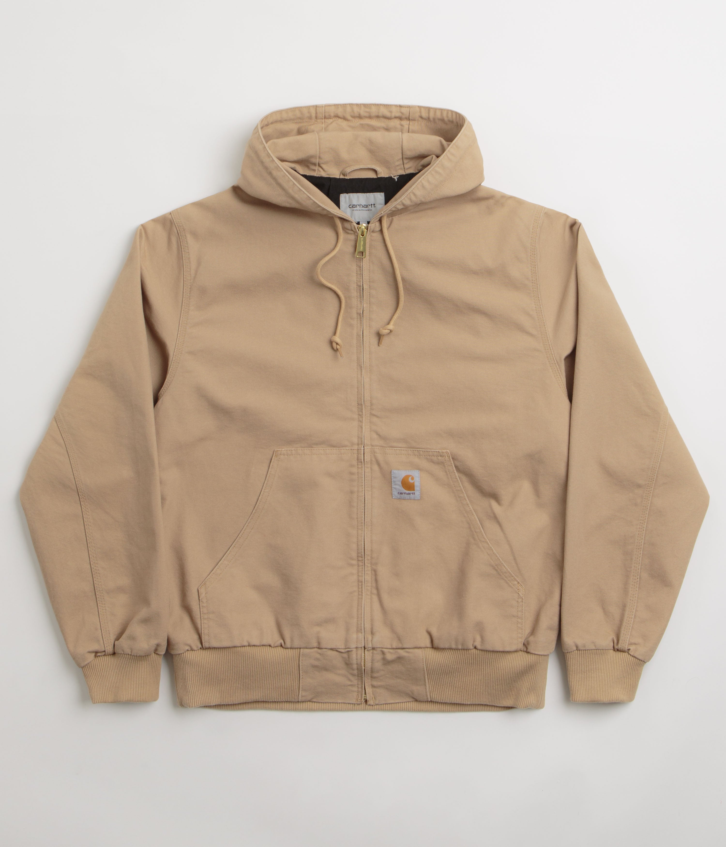 Carhartt OG Active Jacket - Stunning Dusty Hamilton Brown Rinsed