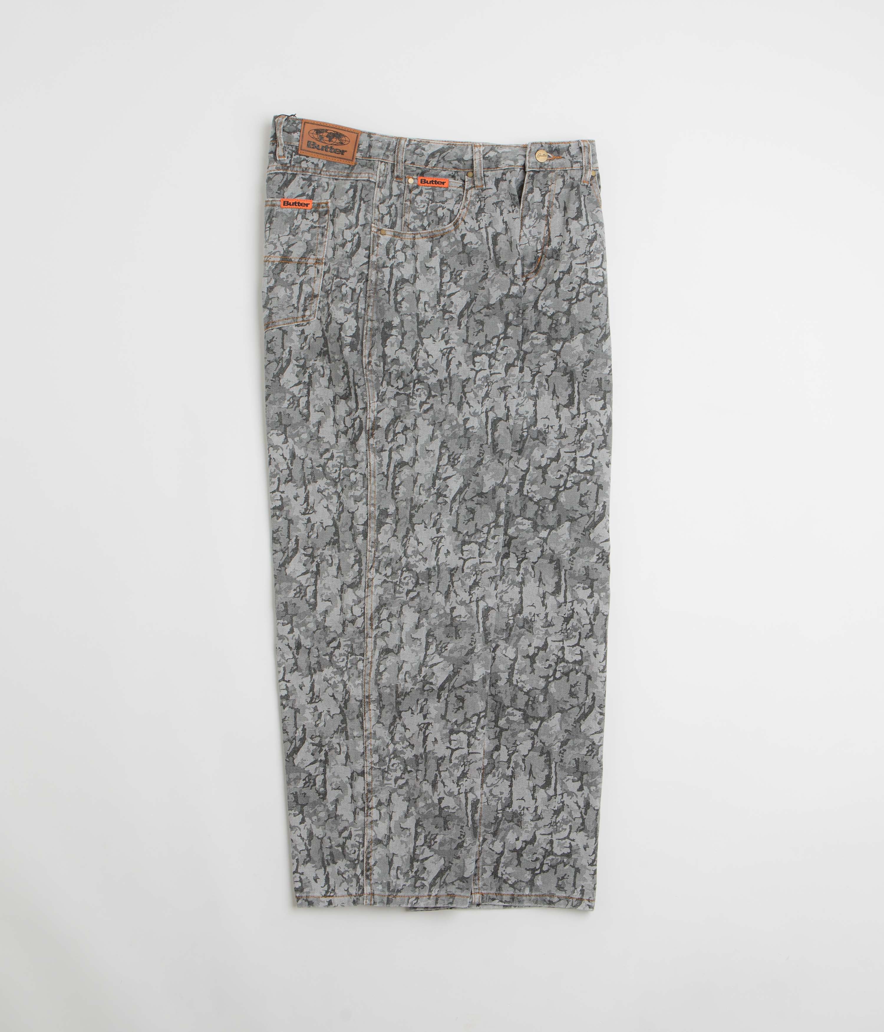Butter Goods Black Bark Camo Jeans - Stylish & Comfortable
