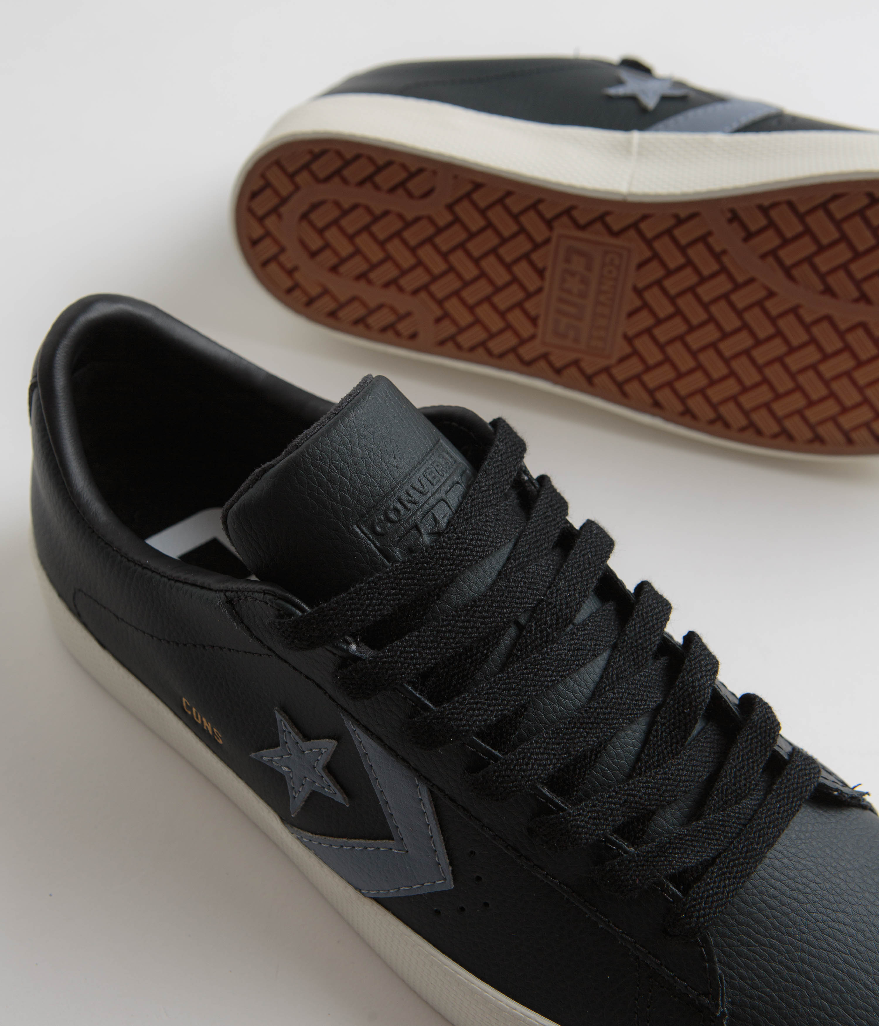 Converse PL Vulc Pro Ox - Stylish Black, Lunar Grey & Egret Shoes