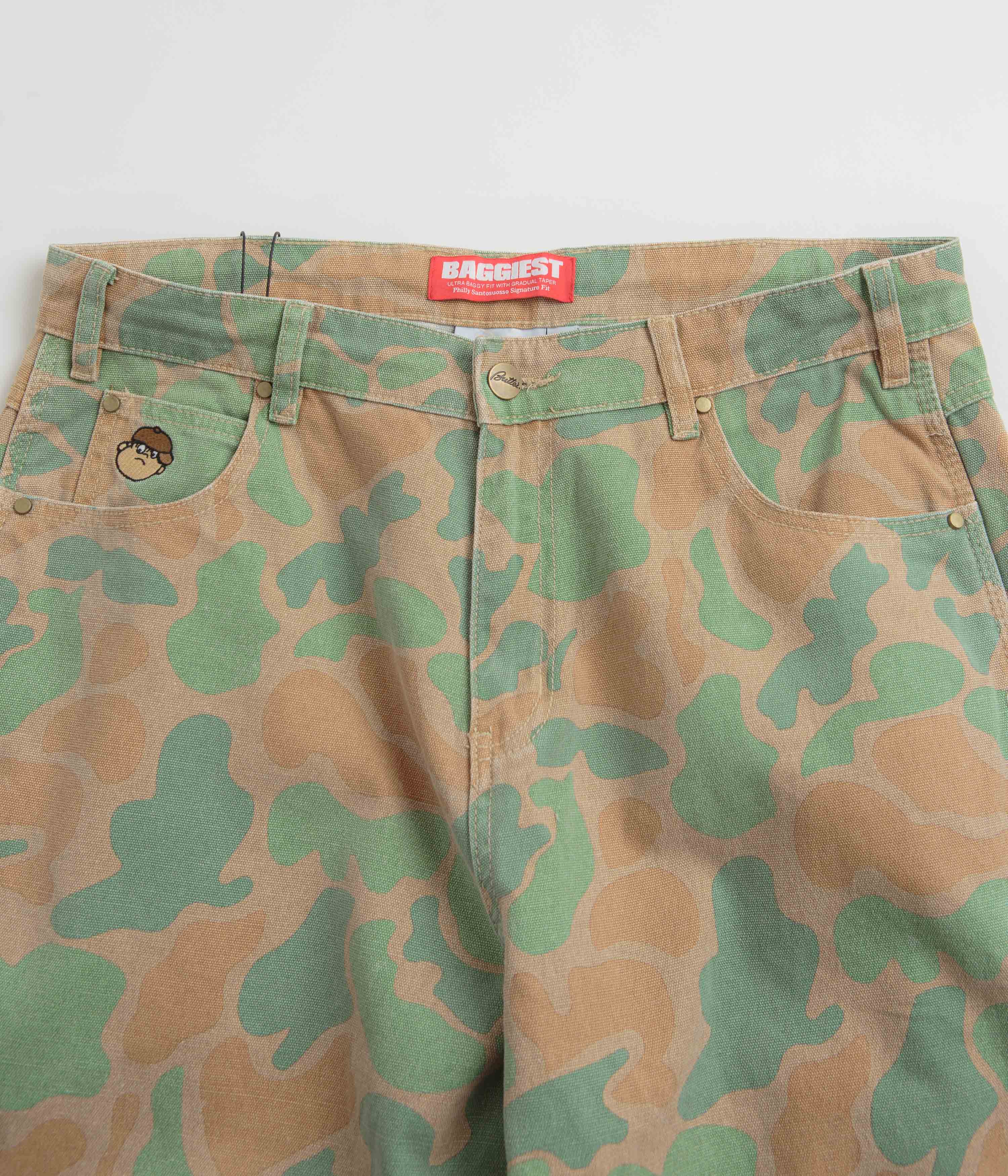Butter Goods Santosuosso Washed Camo Pants - Ultra Cool Style