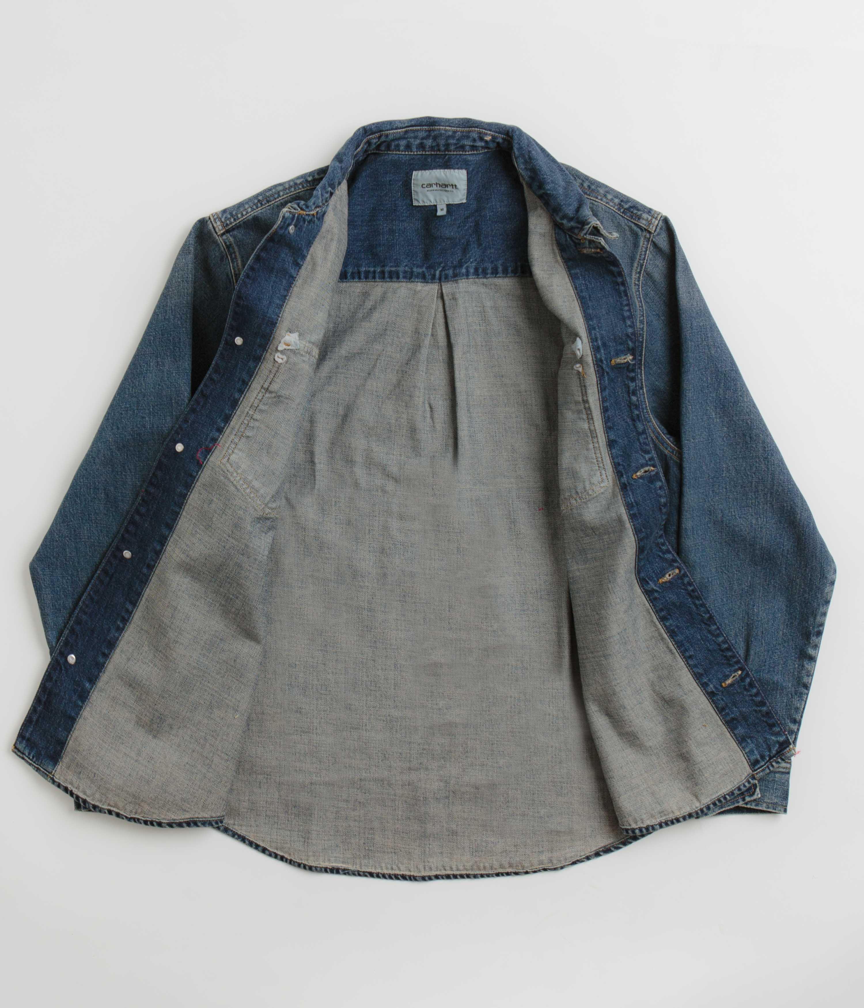 Carhartt Lincoln Shirt Jacket - Stunning Blue Worn Wash