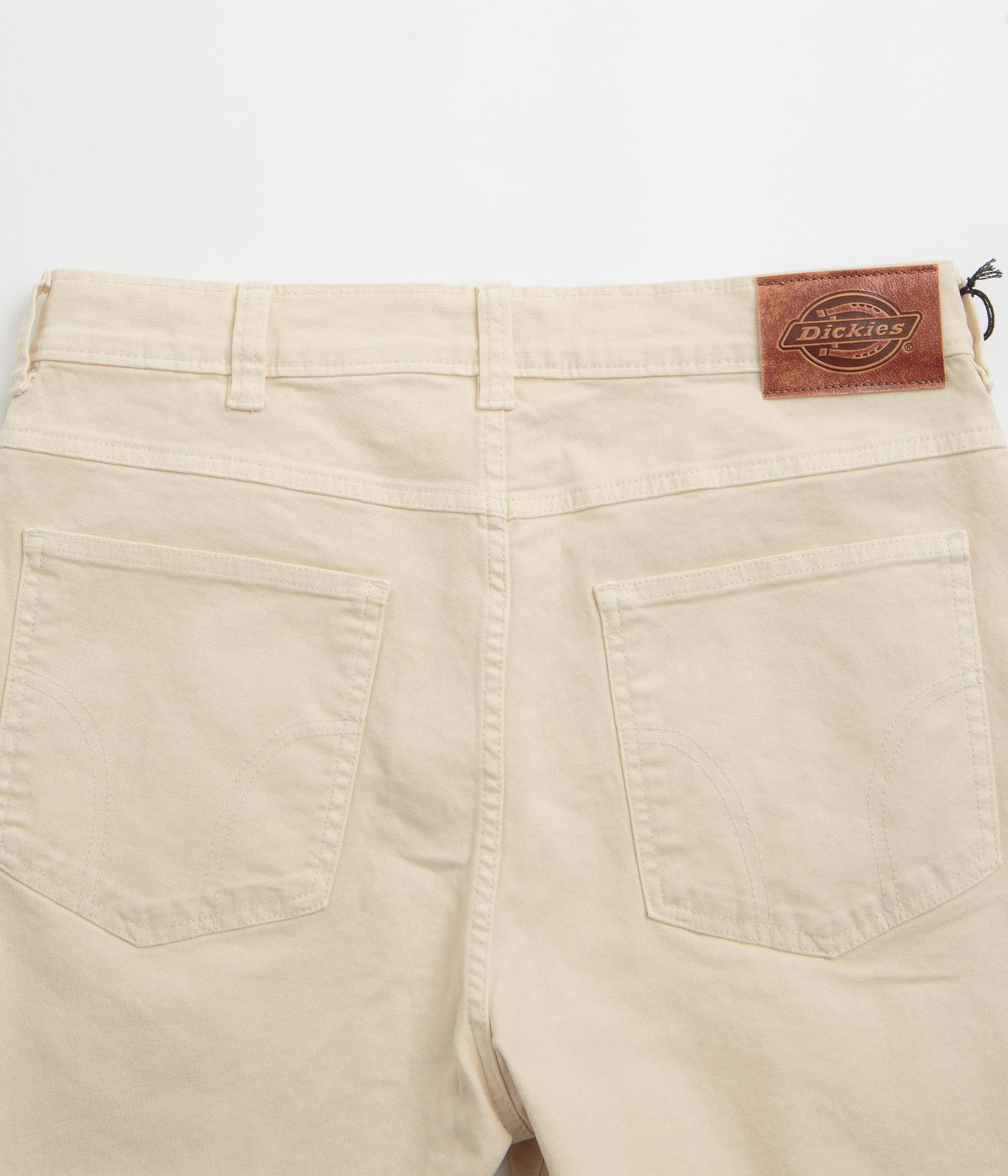 Dickies River Ranch Stylish Work Shorts in Whitecap Grey