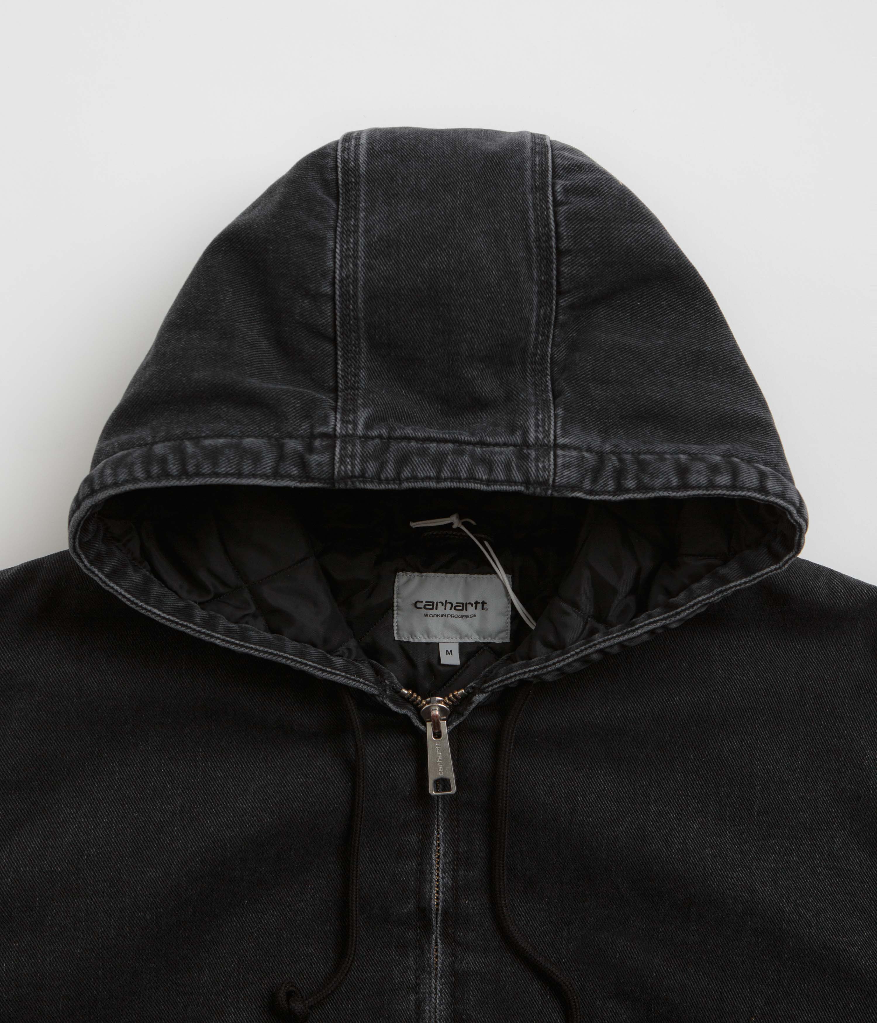 Carhartt OG Active Rivet Jacket - Stunning Black Stone Washed