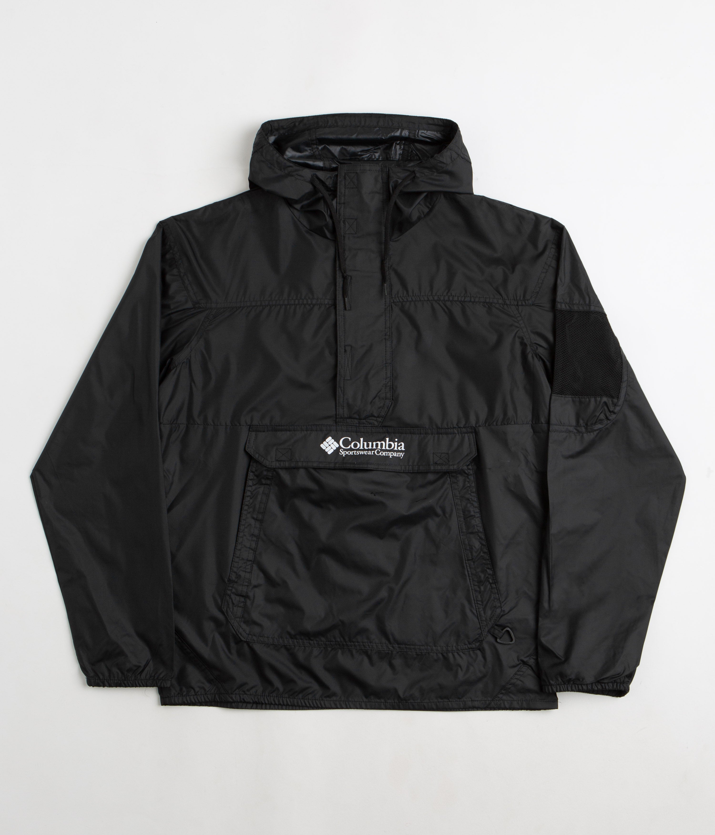 Columbia's Stunning Challenger Remastered Black Pullover Jacket - Grab Yours Now!