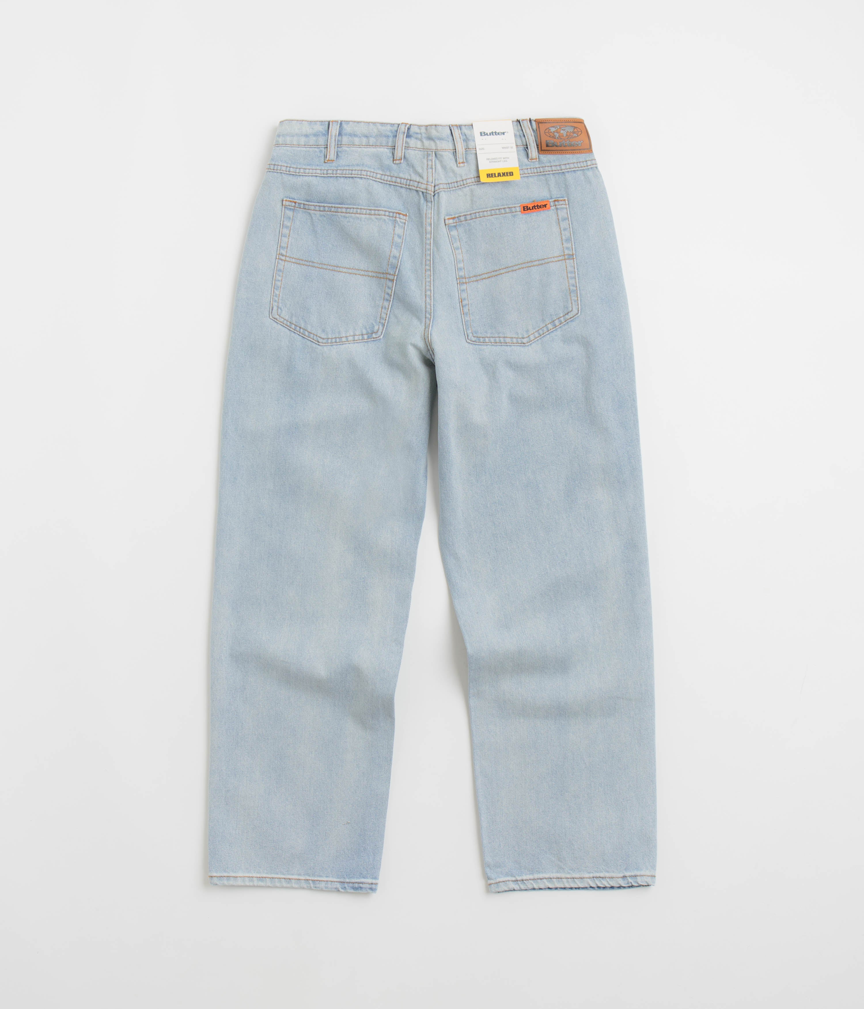 Butter Goods Light Blue Relaxed Jeans - A Fashion Must-Have