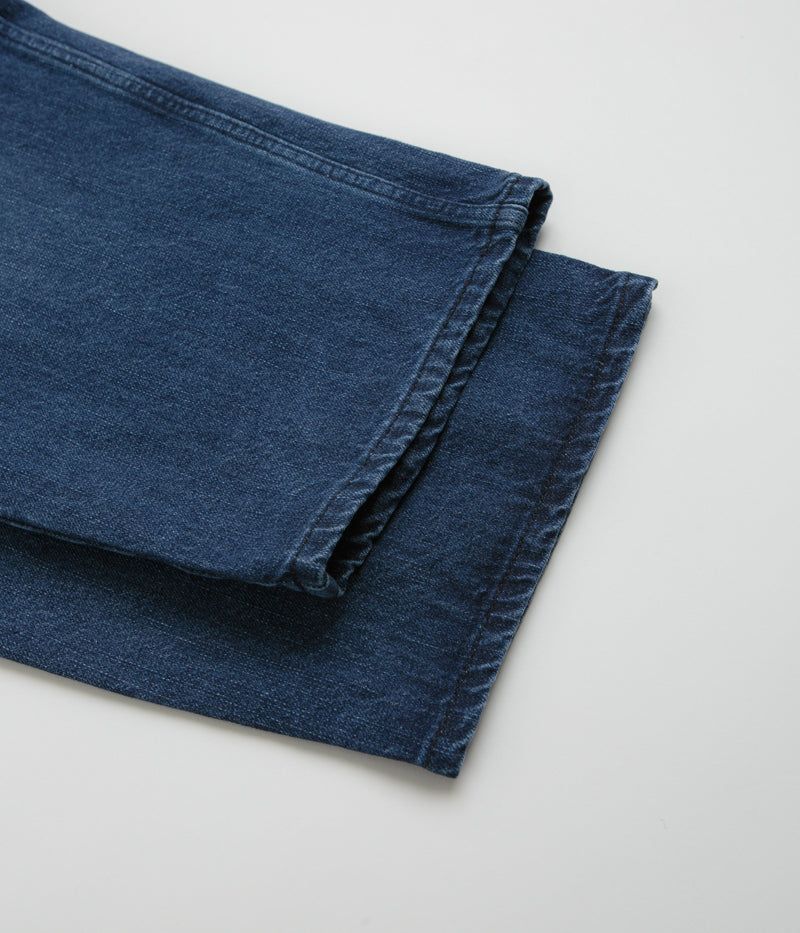 Butter Goods Wide Cut Jeans - Stunning Washed Slub Blue