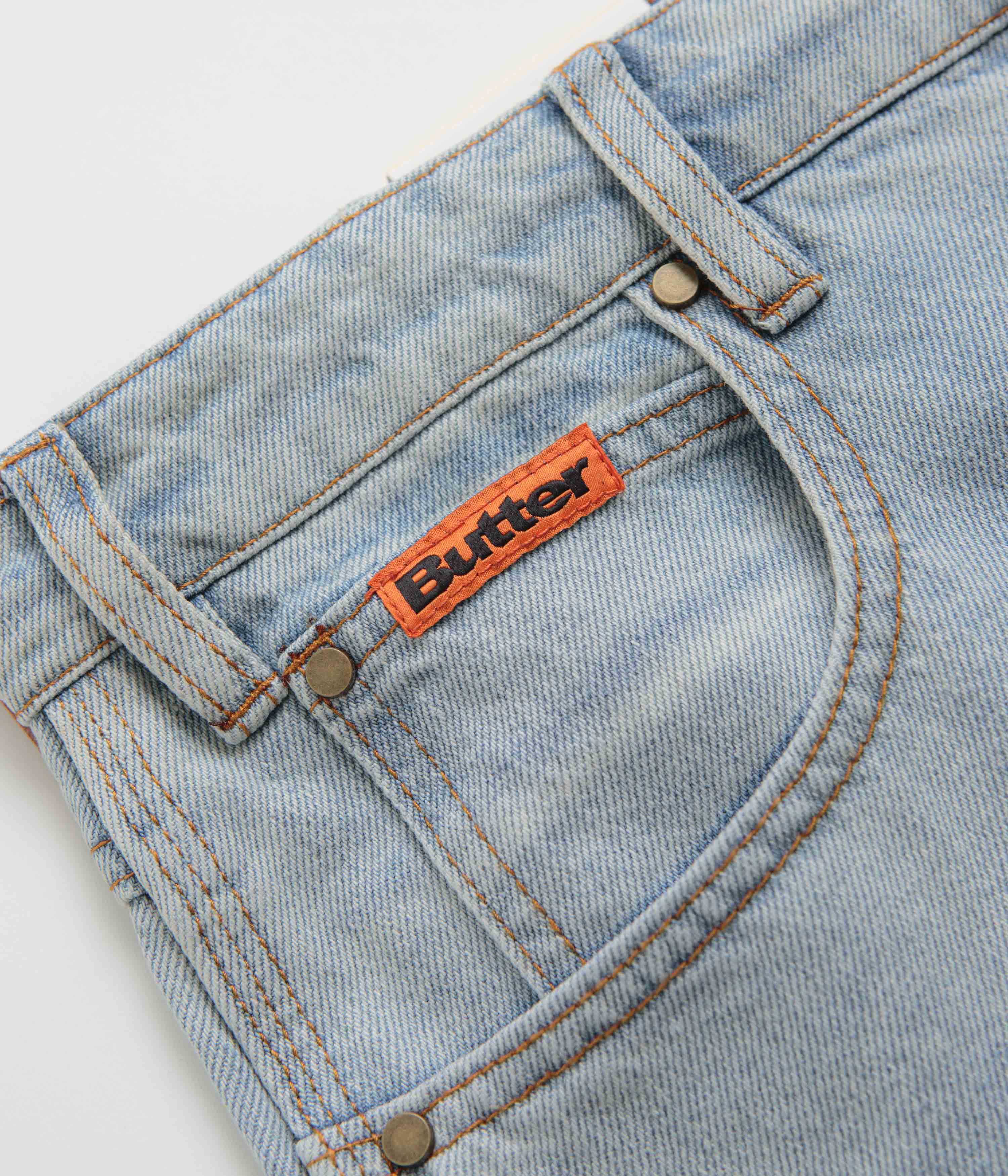 Butter Goods Light Blue Relaxed Jeans - A Fashion Must-Have