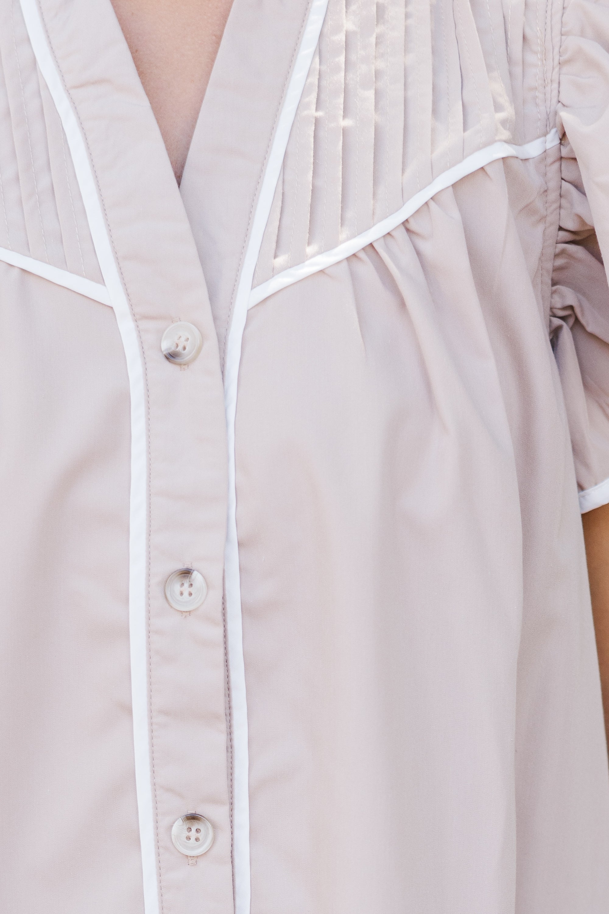 Fall in Love with Our Taupe Babydoll Dress