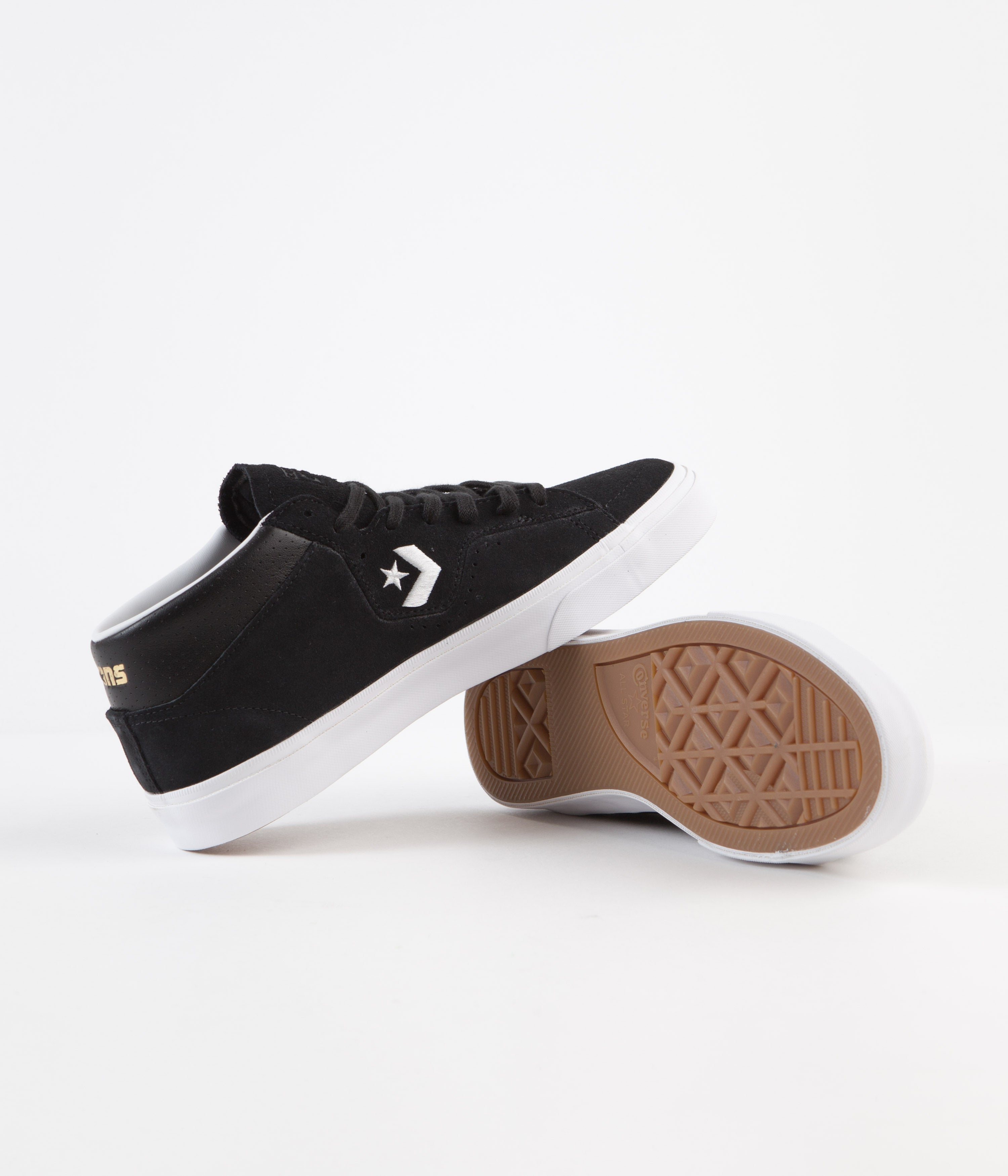 Converse Cons Louie Lopez Pro Mid Shoes - Stylish Black/White Combo
