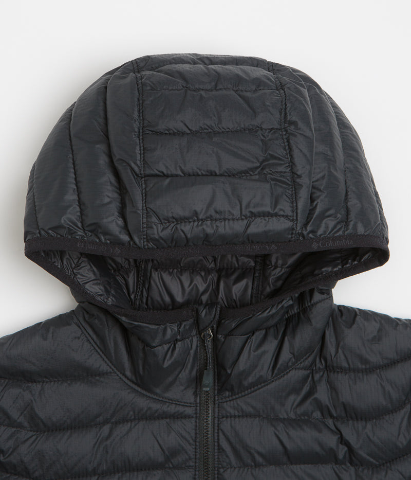 Columbia Powder Pass Hybrid Hooded Jacket - Stylish Black