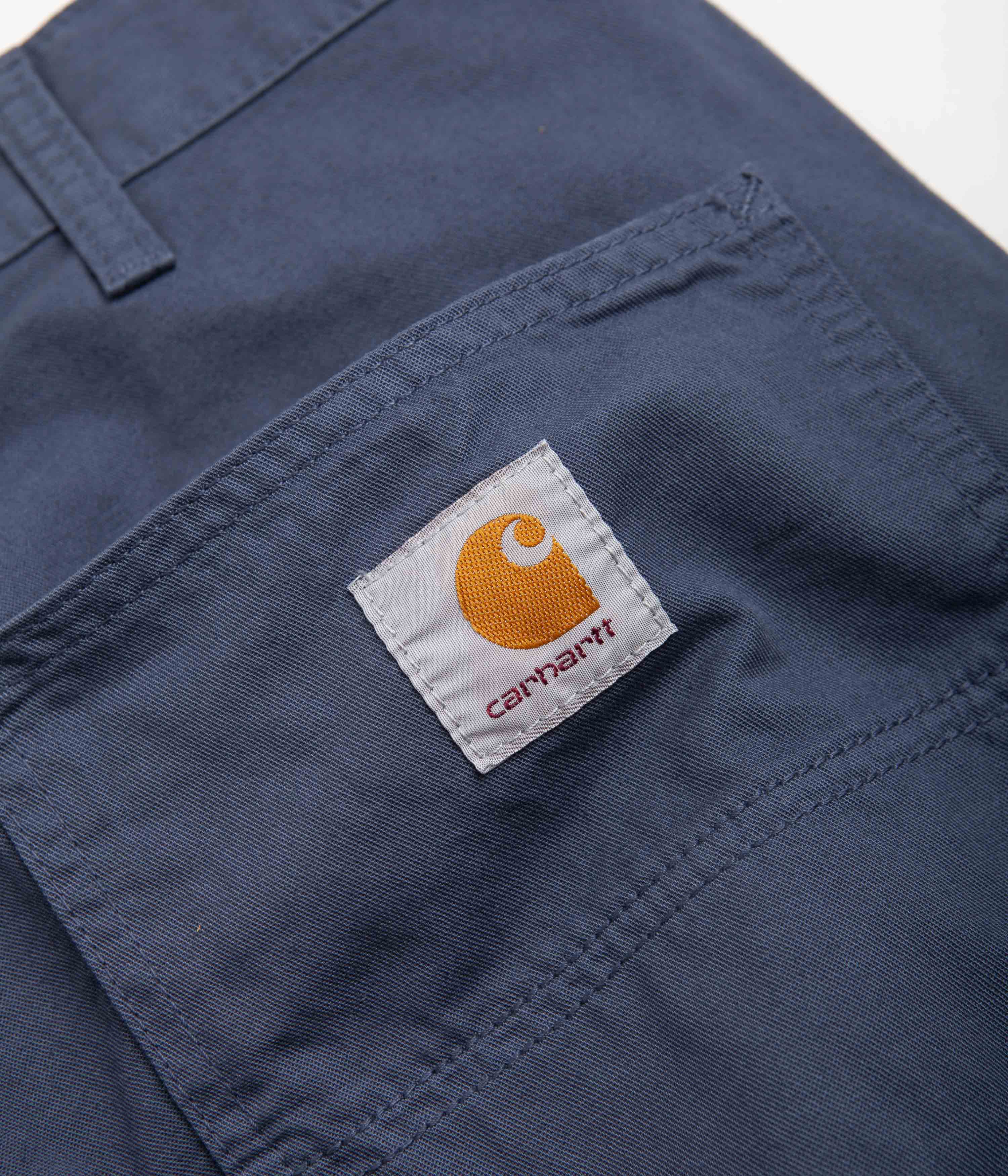Carhartt Storm Blue Single Knee Shorts - The Ultimate Workwear Essential