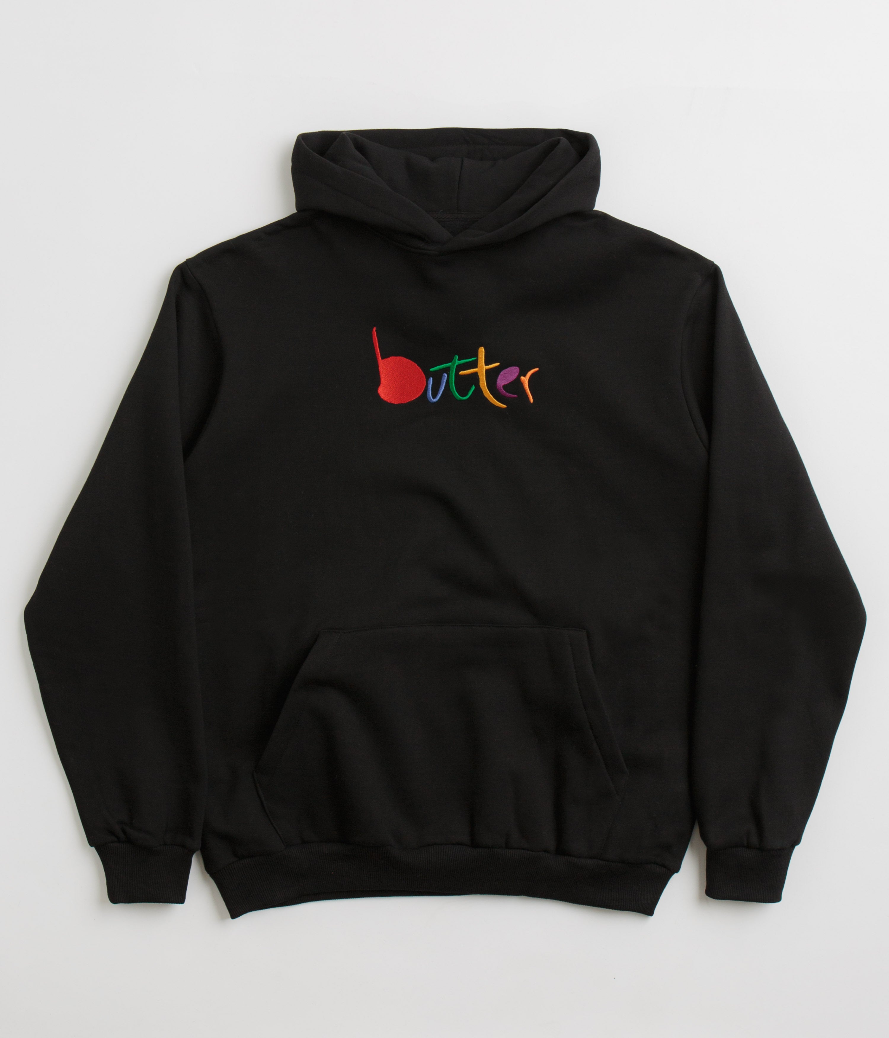 Butter Goods Black Artistic Hoodie - A Must-Have!
