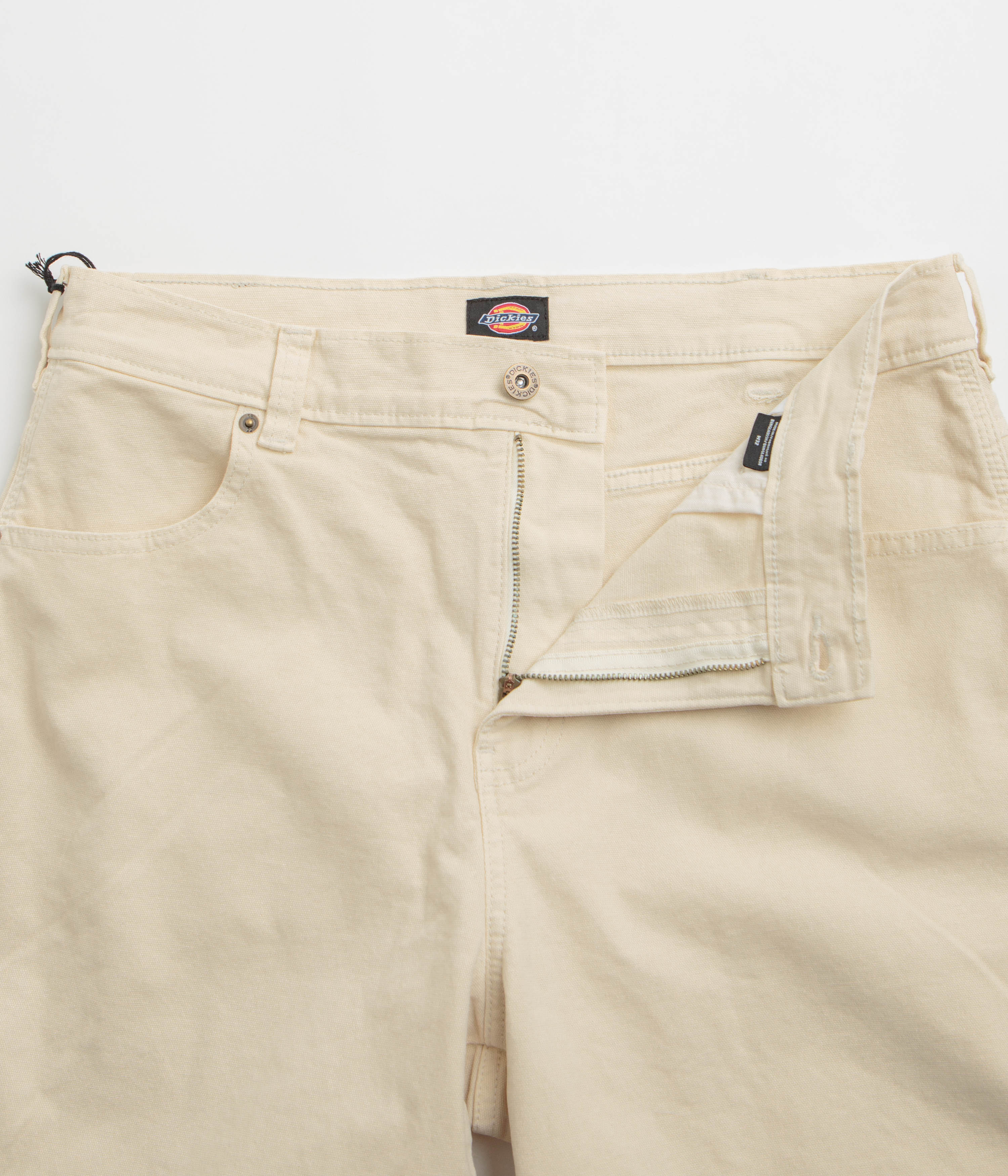 Dickies River Ranch Stylish Work Shorts in Whitecap Grey