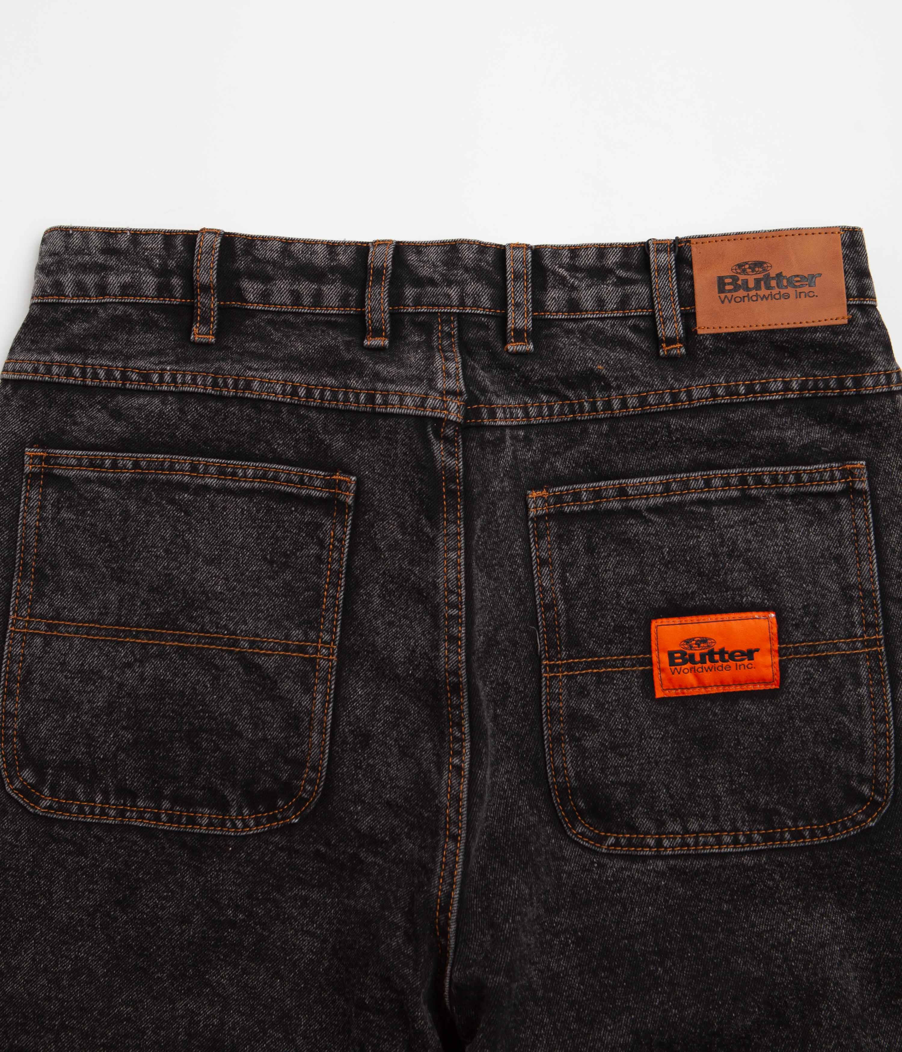 Butter Goods Gun Metal Santosuosso Denim Pants - Ultra Baggy Style