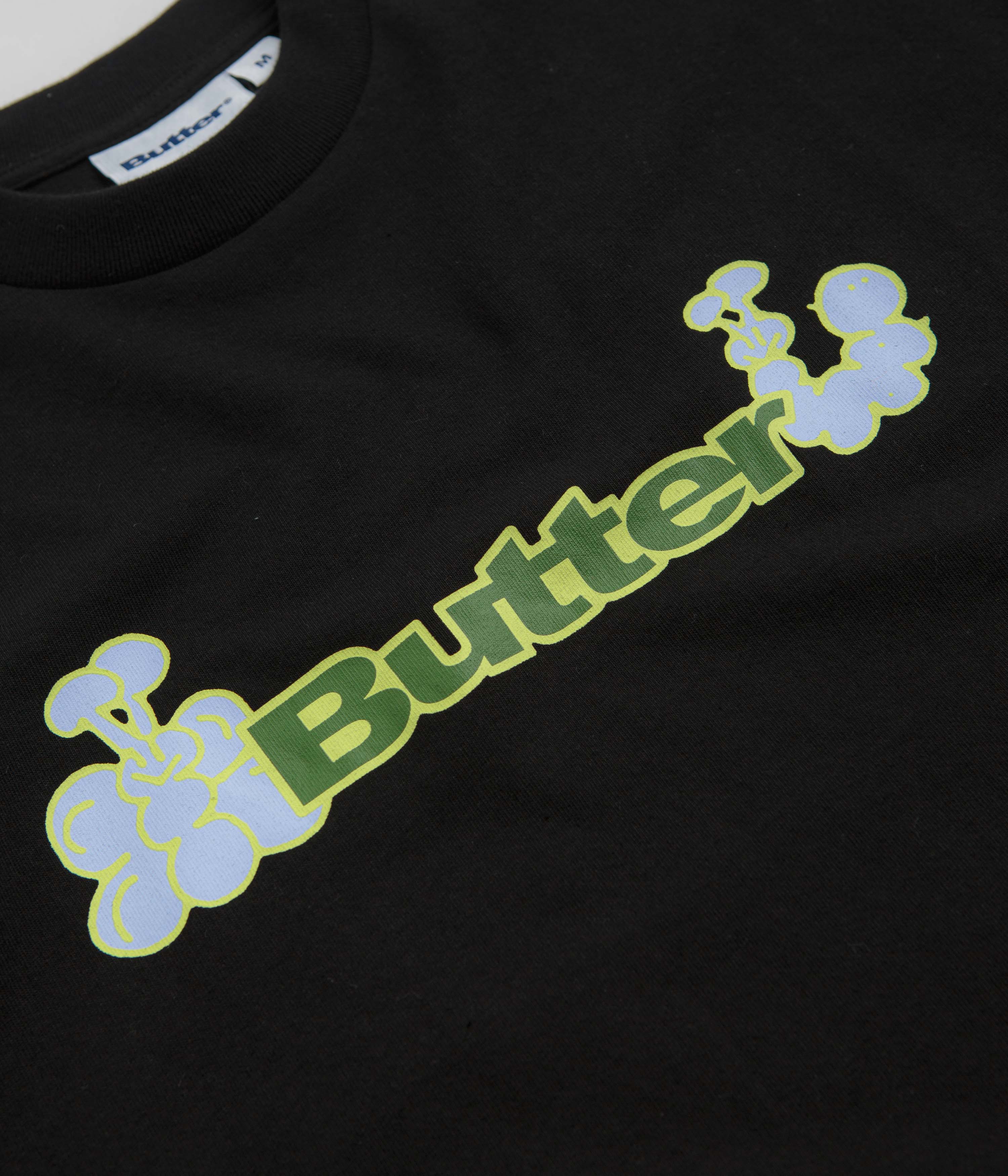 Butter Goods Black Bugs Logo T-Shirt - Irresistible Style!