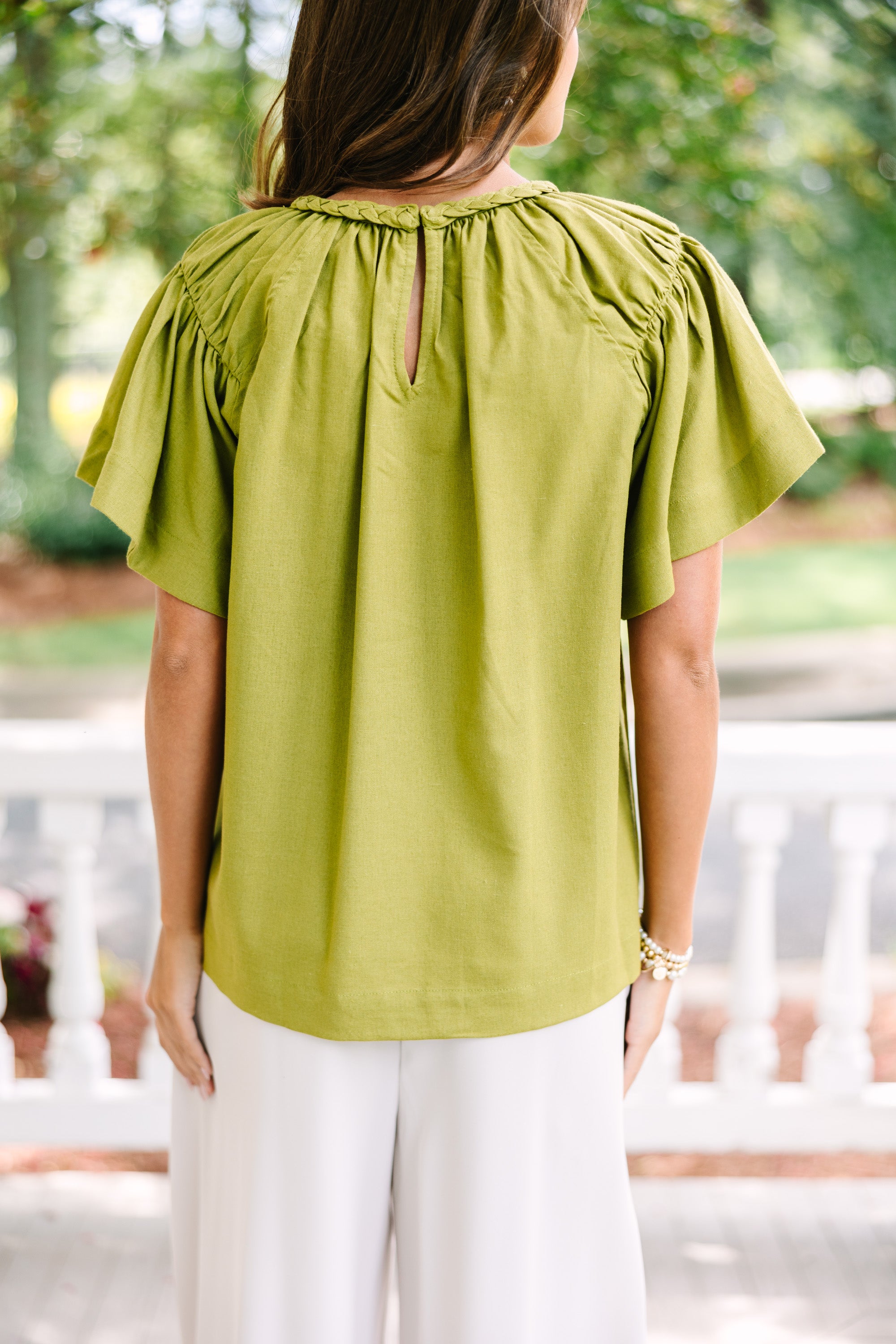 Good Times Olive Green Blouse: Your Seasonless Style Essential