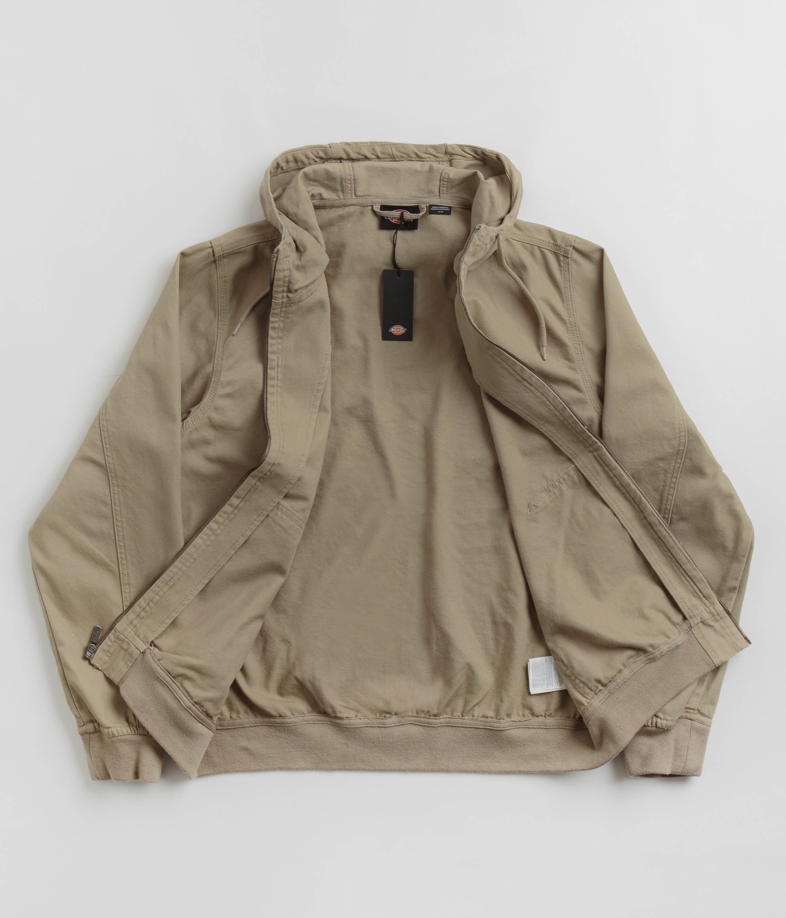 Dickies Desert Sand Duck Canvas Hooded Unlined Jacket - A Timeless Classic