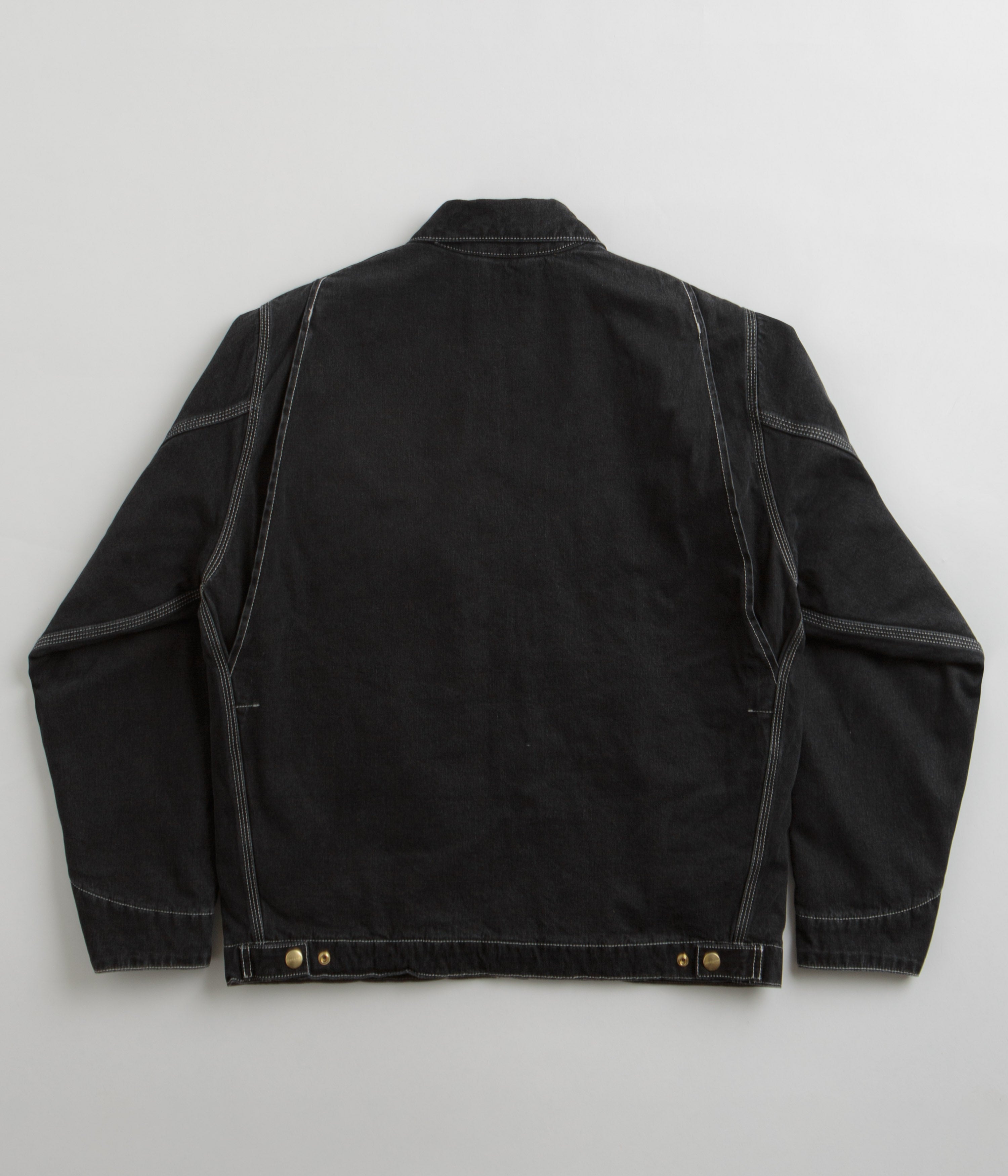 Carhartt OG Detroit Jacket - Stunning Black Stone Wash