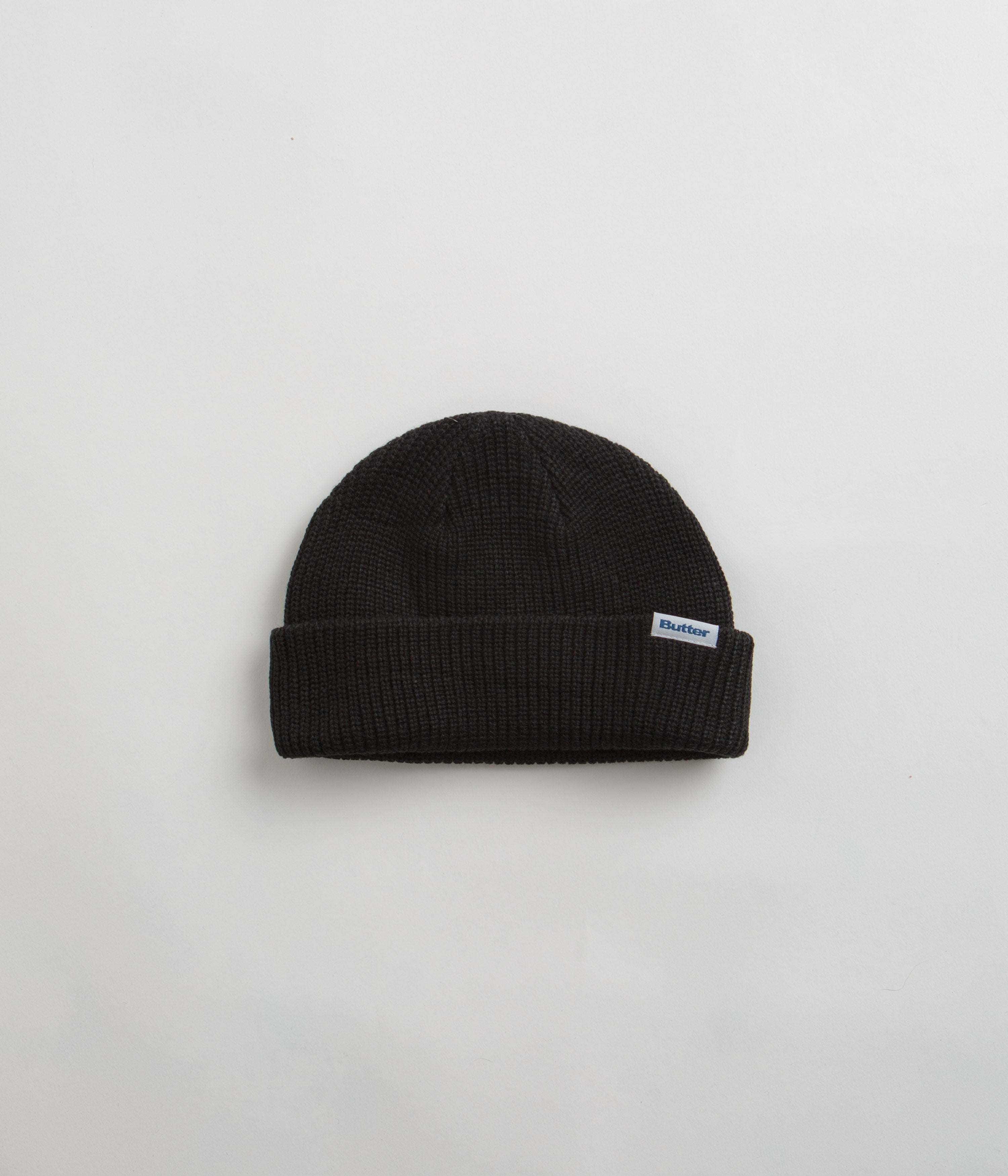Butter Goods Stunning Black/White Wharfie Beanie - Grab Yours Now!