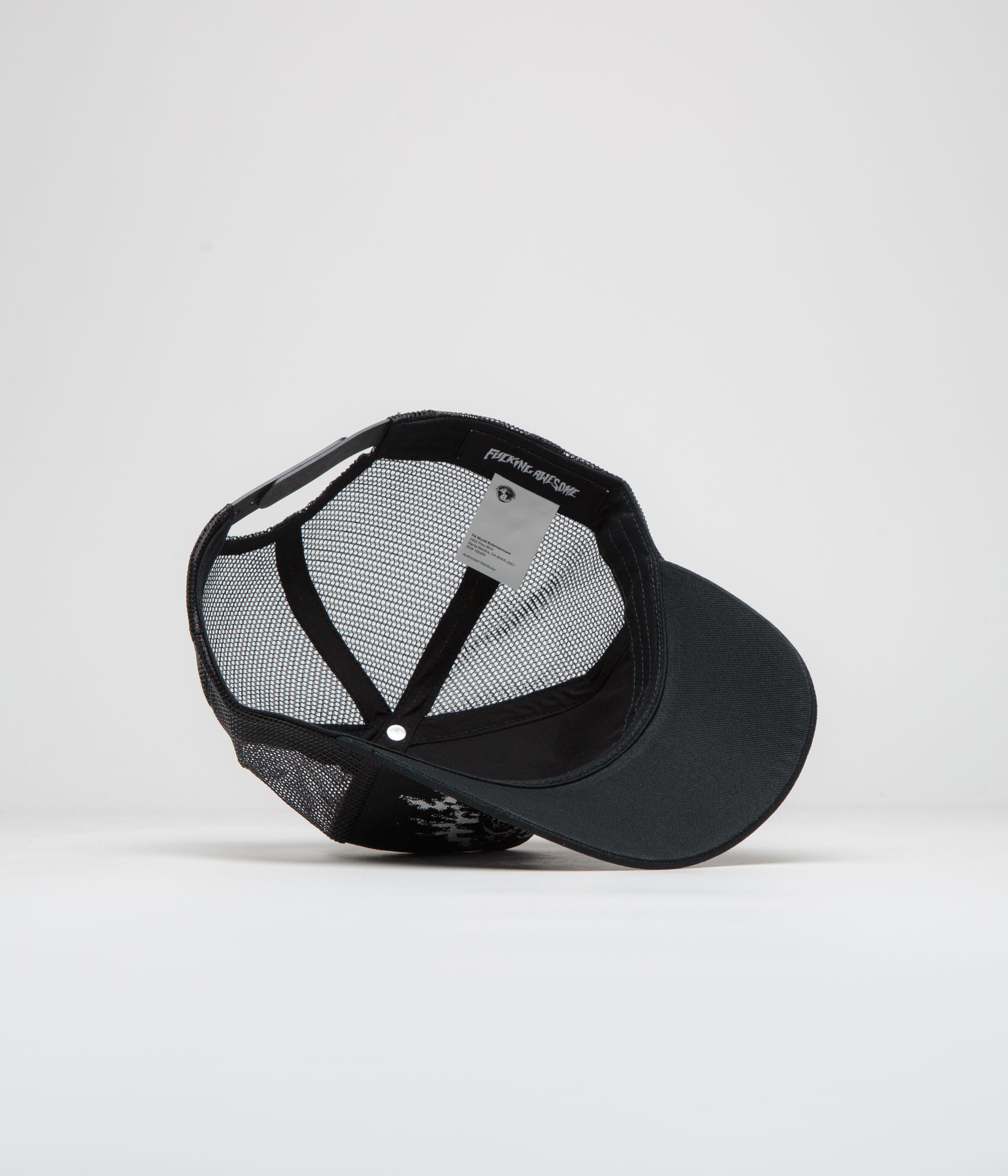 Fucking Awesome Demon Trucker Cap - Stylish Black