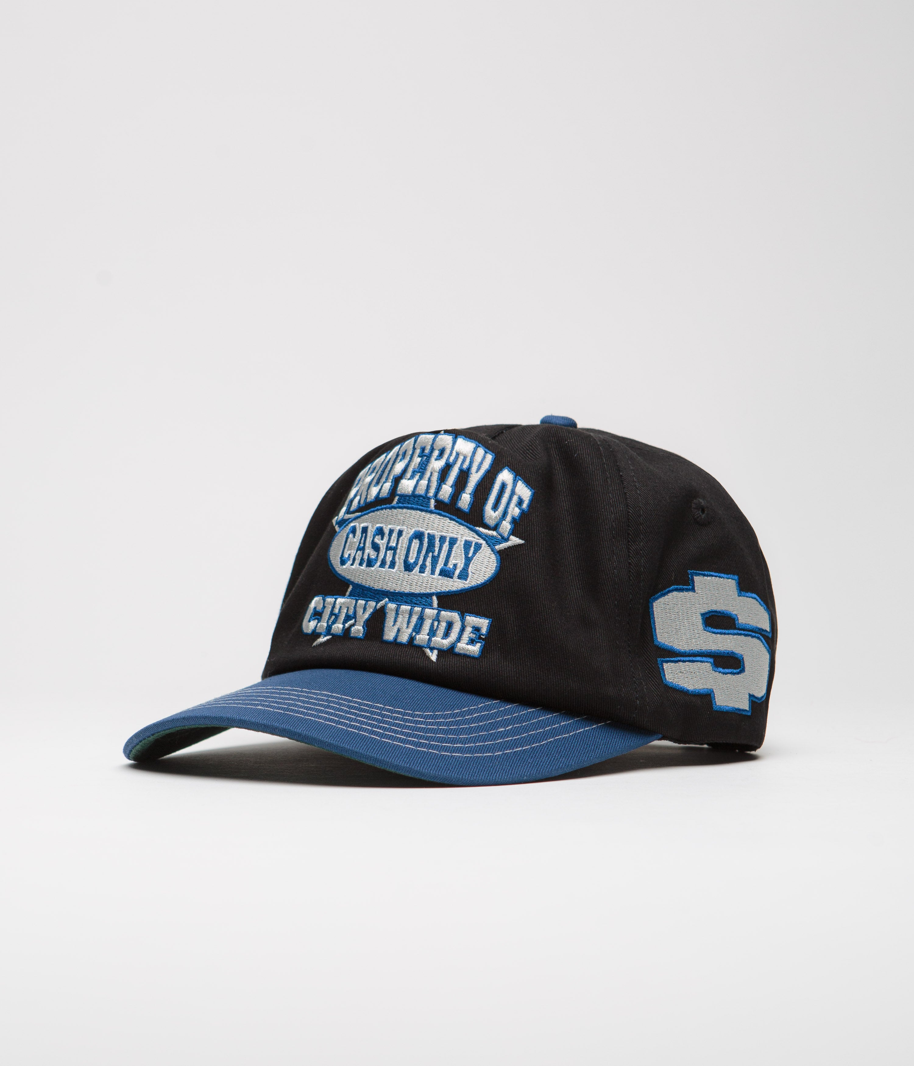 Cash Only City Wide Cap - Stunning Black / Royal