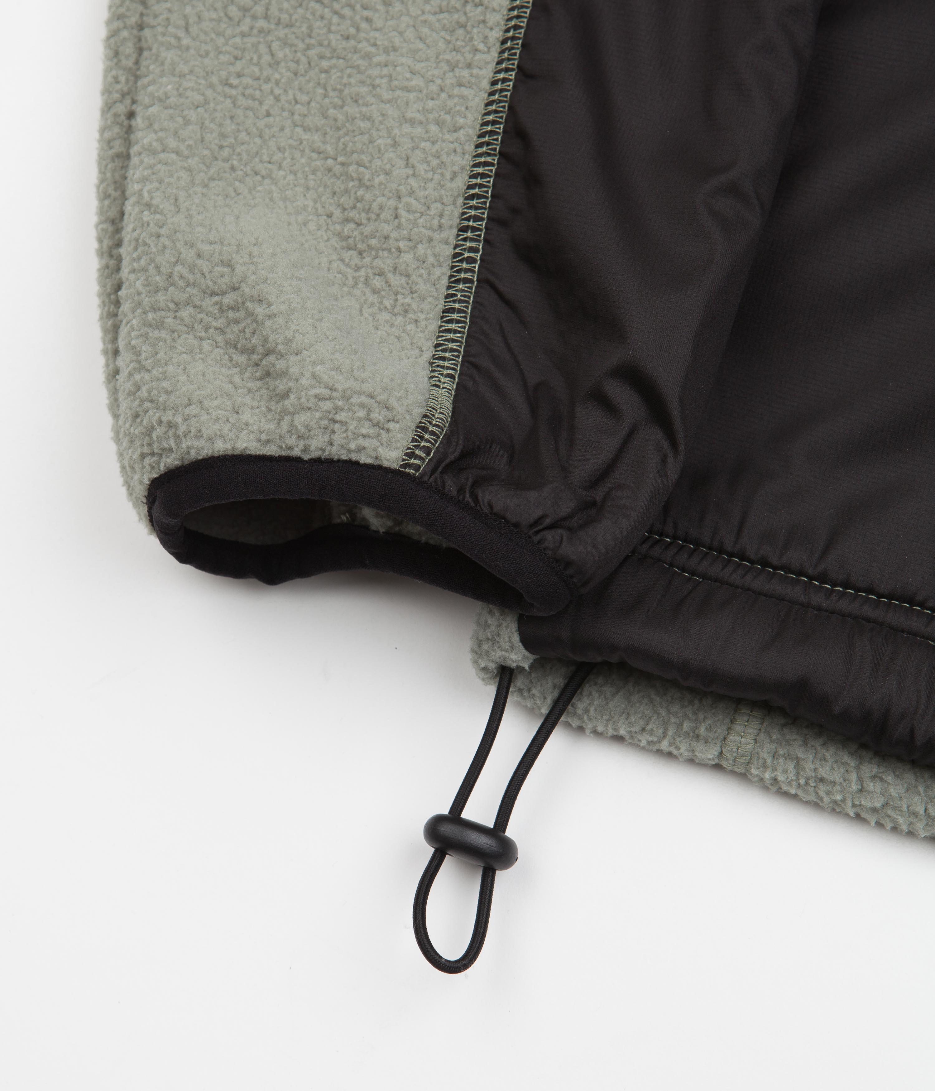 Carrier Goods Borg Zip Through Fleece - Stunning Sage