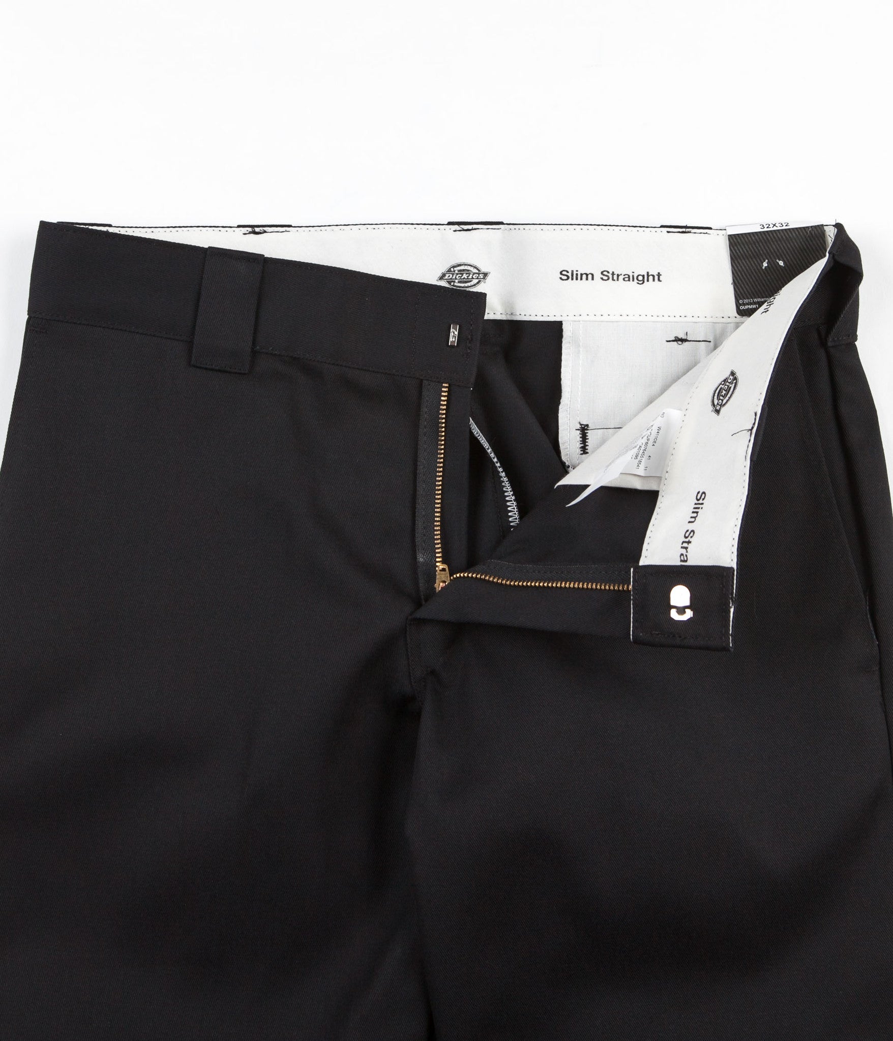 Dickies 873 Black Slim Straight Work Pants - Your Ultimate Workwear Essential
