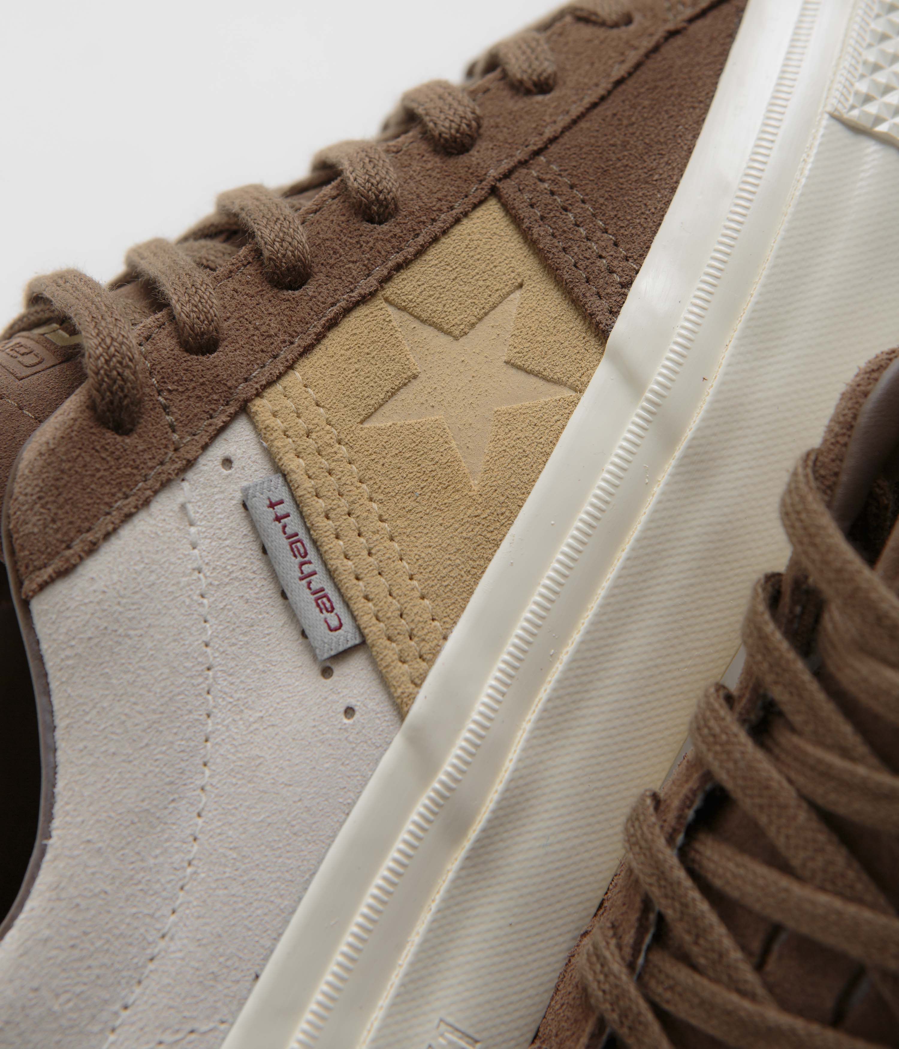 Converse x Carhartt WIP One Star Academy Pro Shoes - Stunning Dark Earth / Starfish / Egret