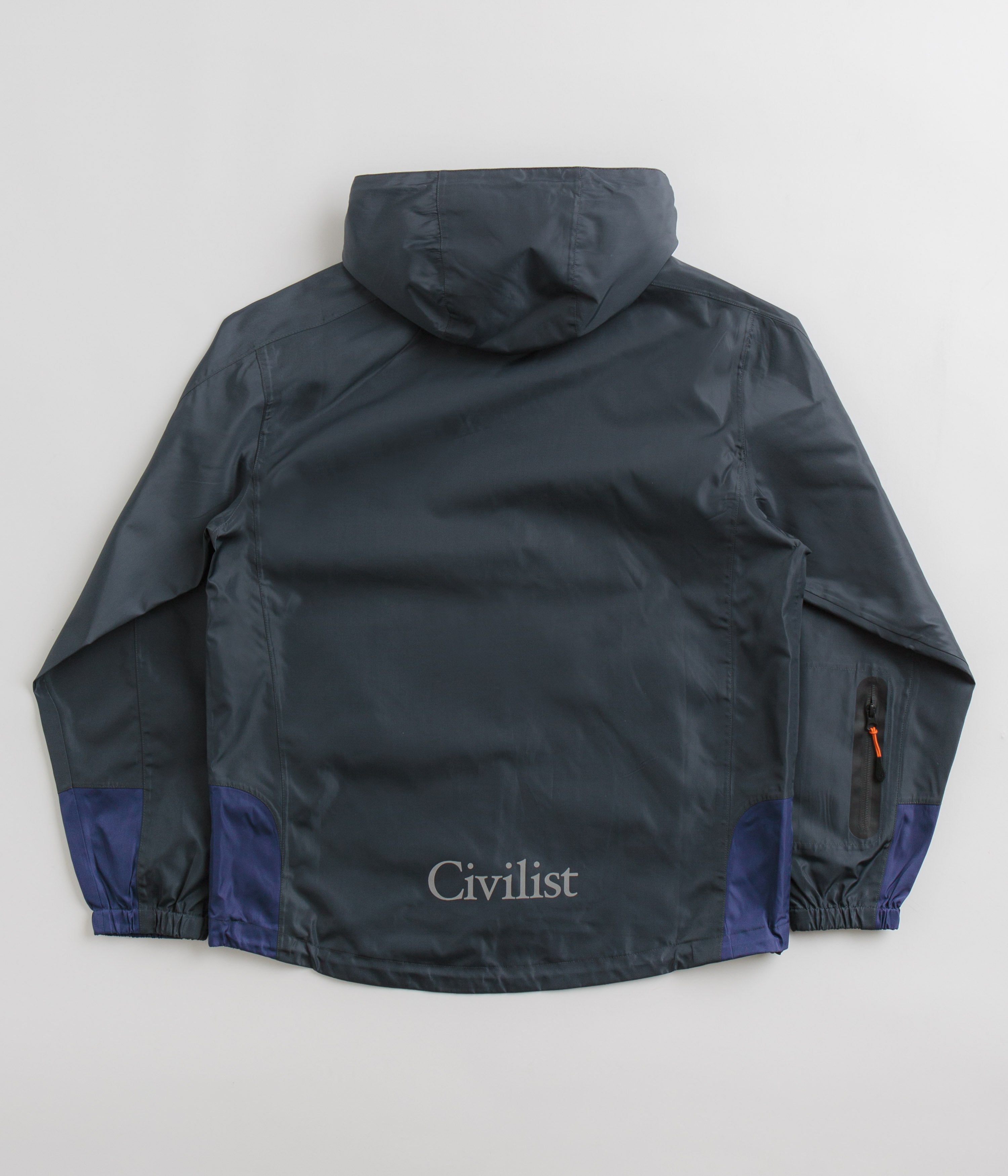 Civilist Charcoal/Blue Tech Jacket - Must-Have for Skate Enthusiasts
