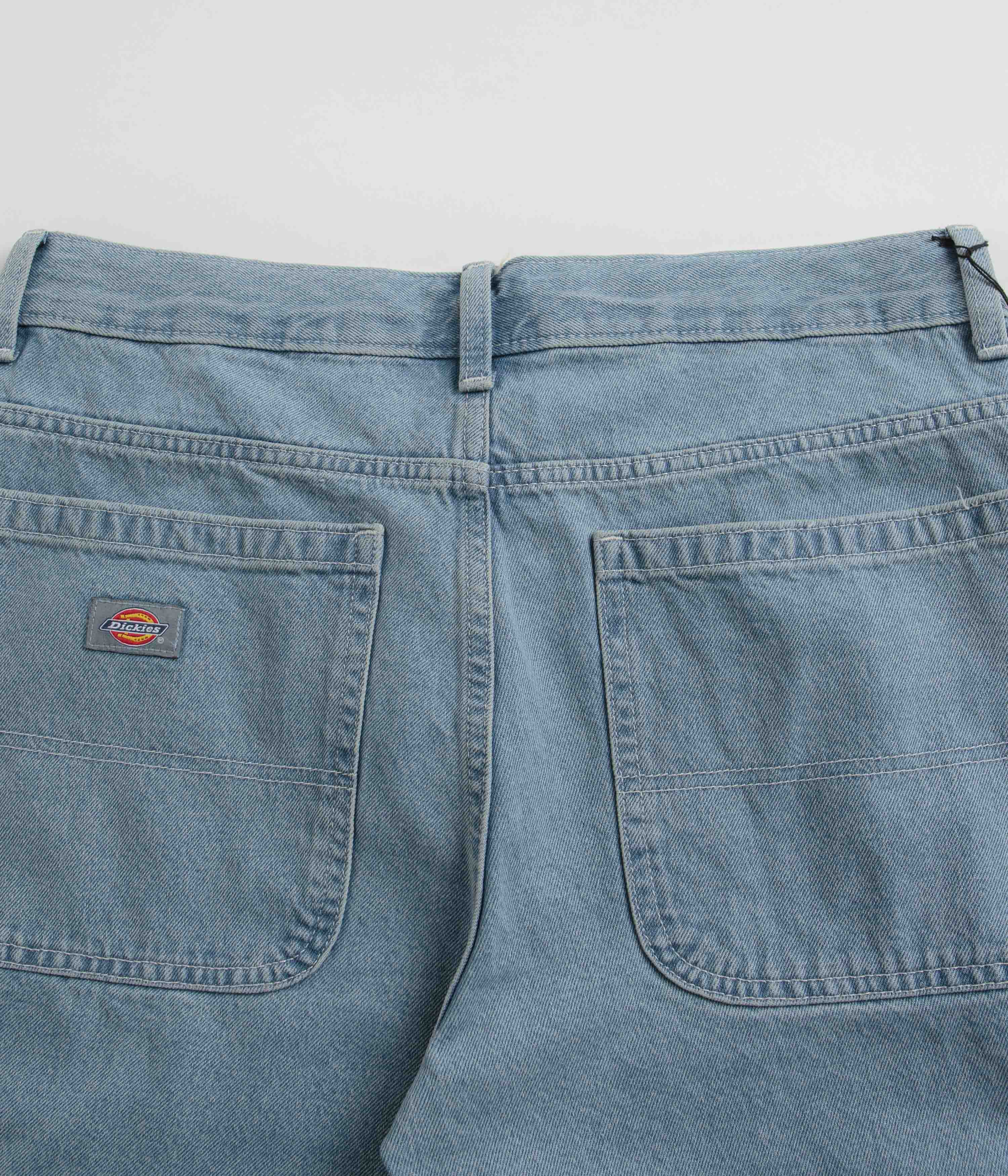 Dickies Light Wash Double Knee Jeans - A Must-Have for Style Enthusiasts!