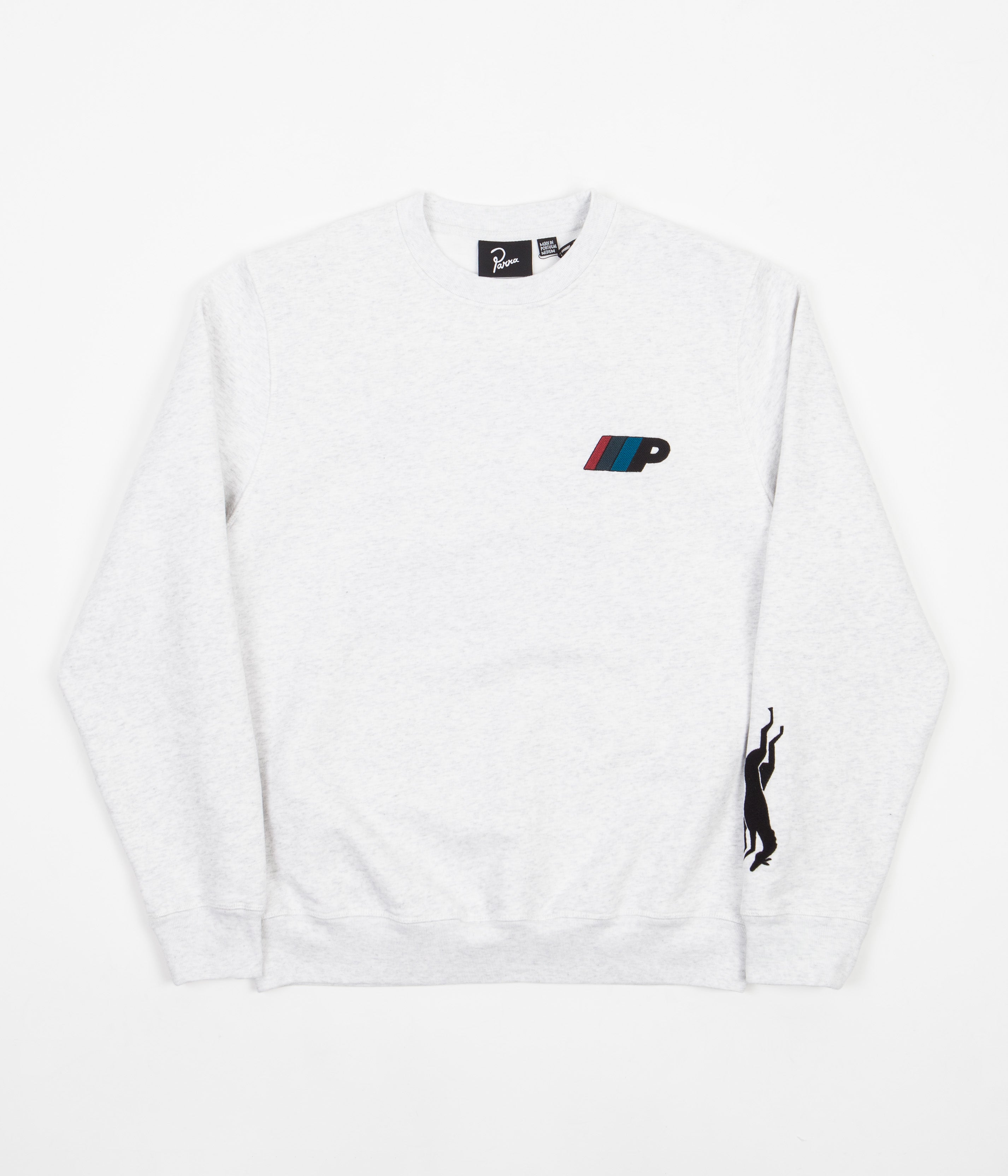 Parra Racing Team Ash Grey Crewneck Sweatshirt - A Must - Have!