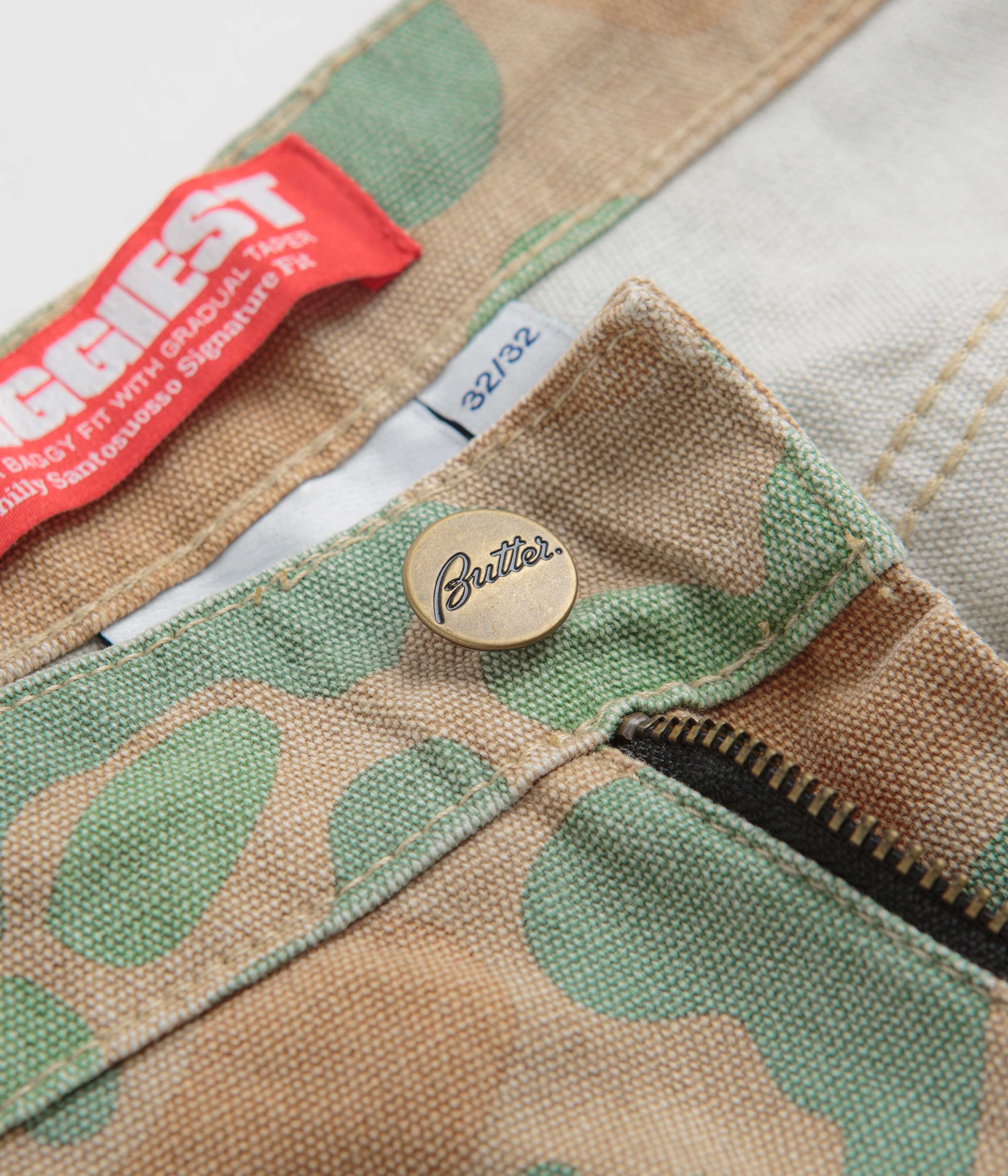 Butter Goods Santosuosso Washed Camo Pants - Ultra Cool Style