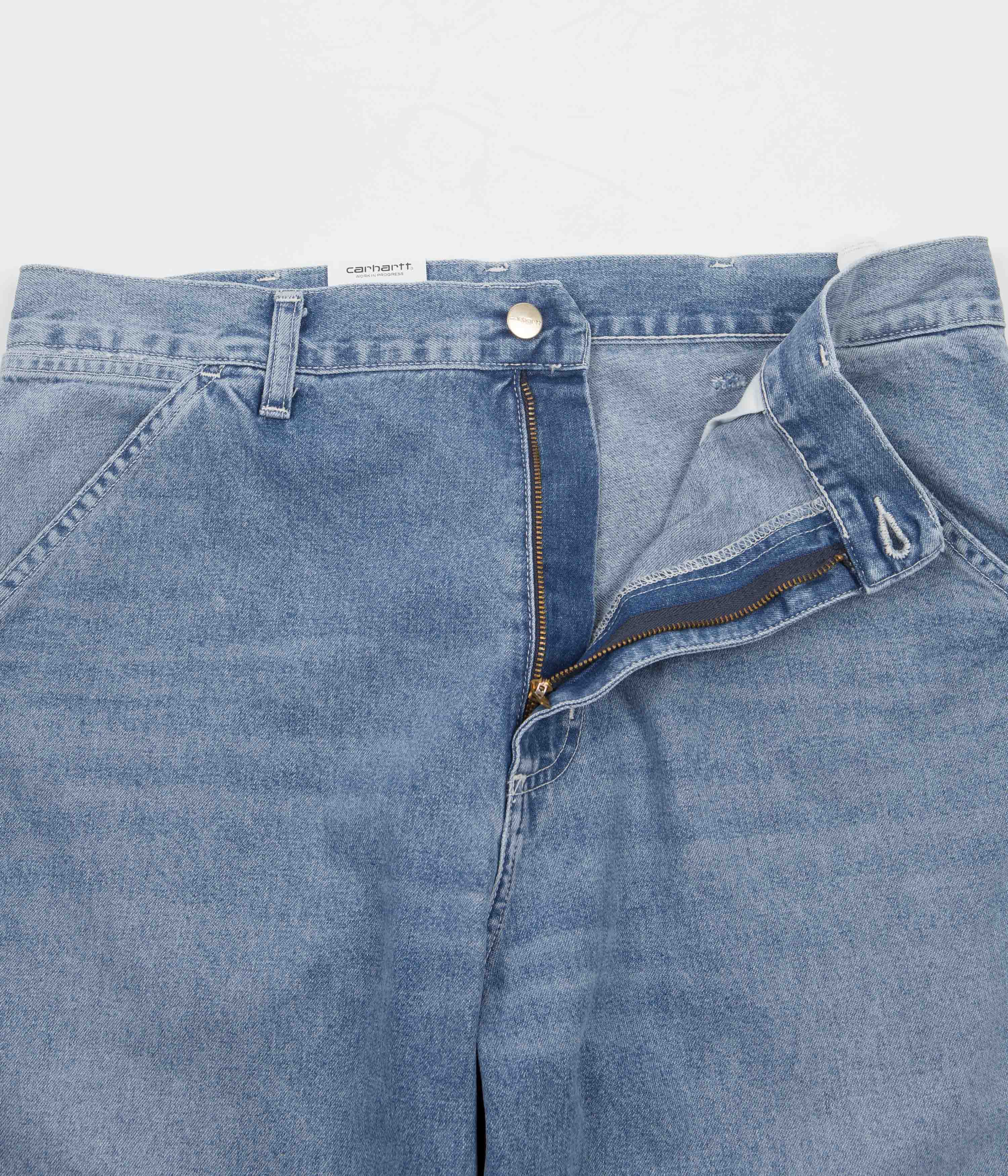 Carhartt Light Blue Wash Simple Denim Pants - A Must - Have!