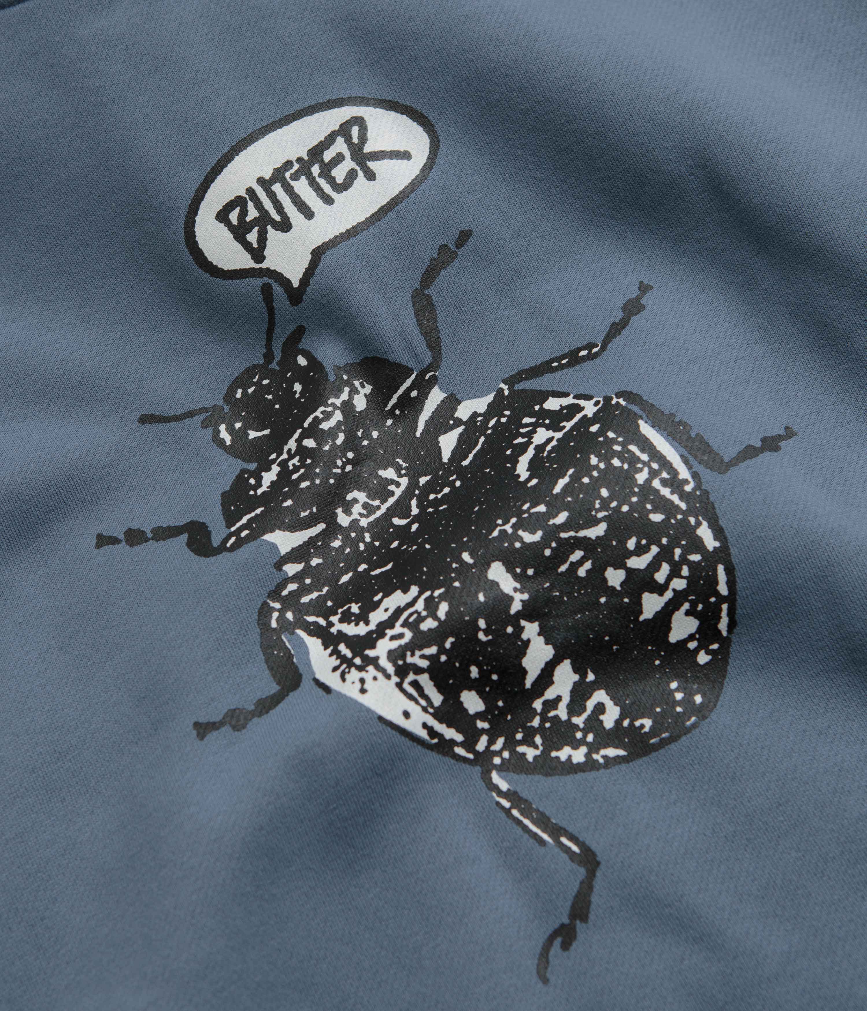 Butter Goods Beetle Hoodie - Slate: A Stylish Must-Have!
