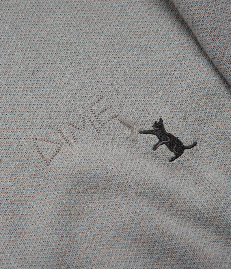 Stunning Dime Cat Knit Sweatshirt in Storm Shade