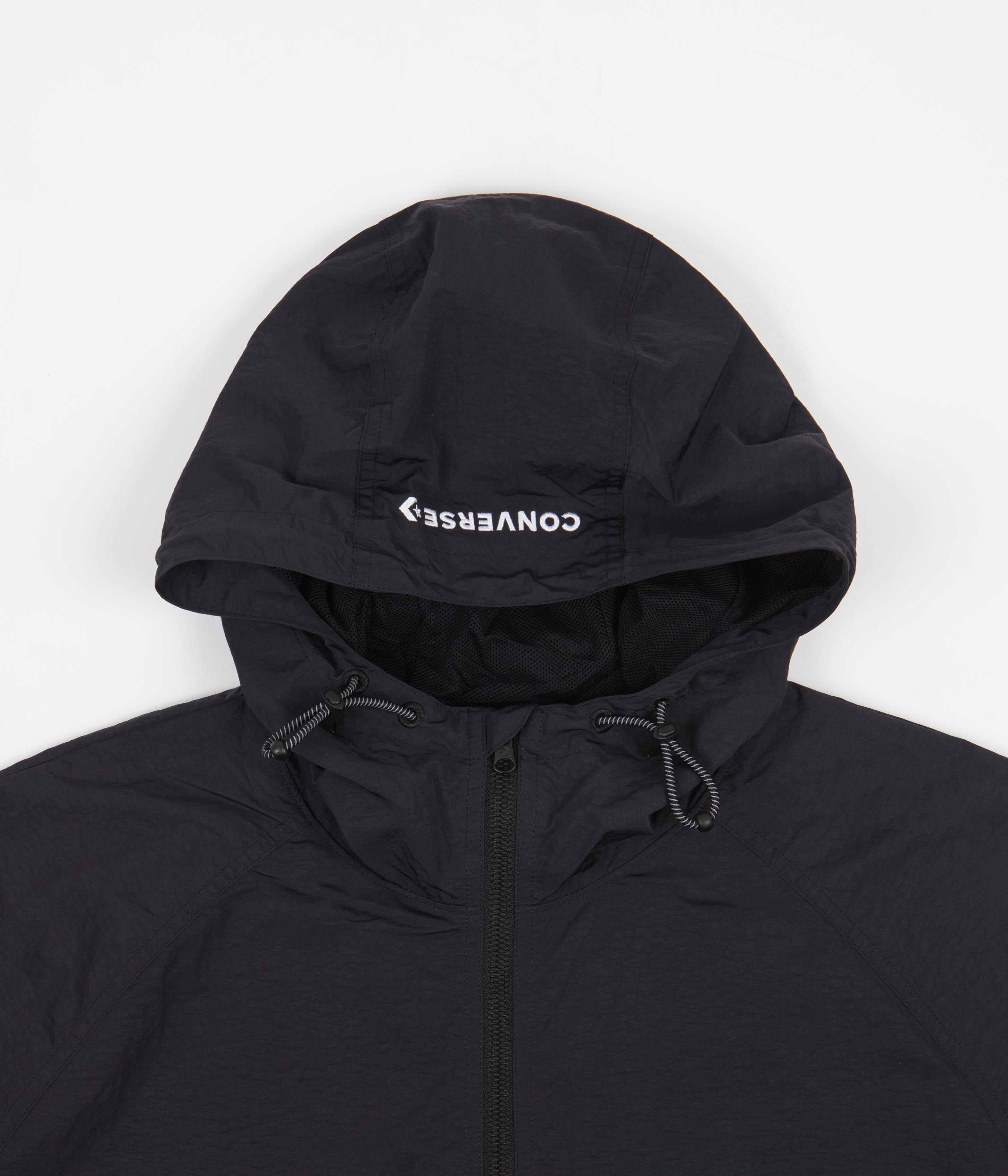 Converse Court Ready Oversized Anorak - Stunning Converse Black