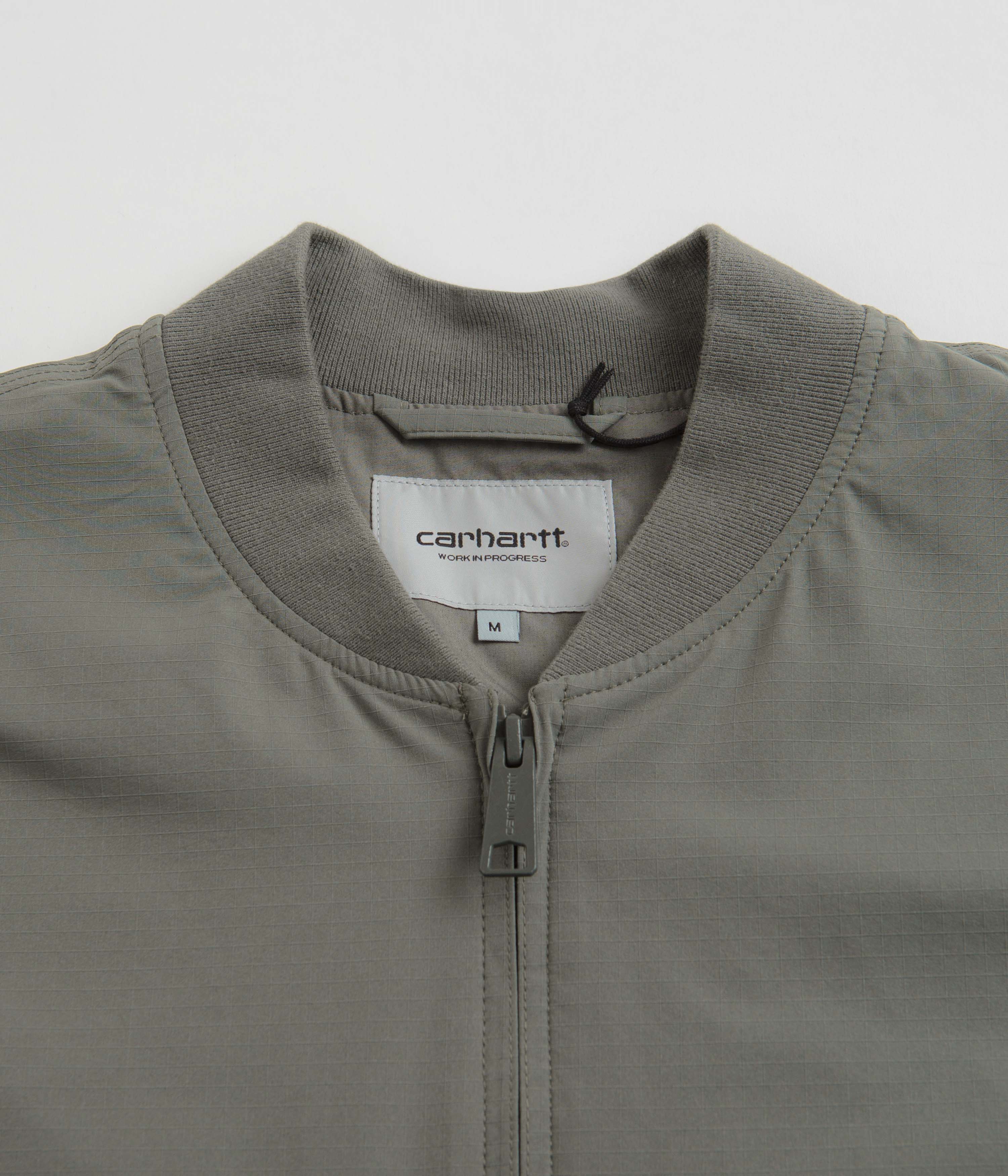 Carhartt Smoke Green Active Bomber Jacket - A Stylish and Functional Choice