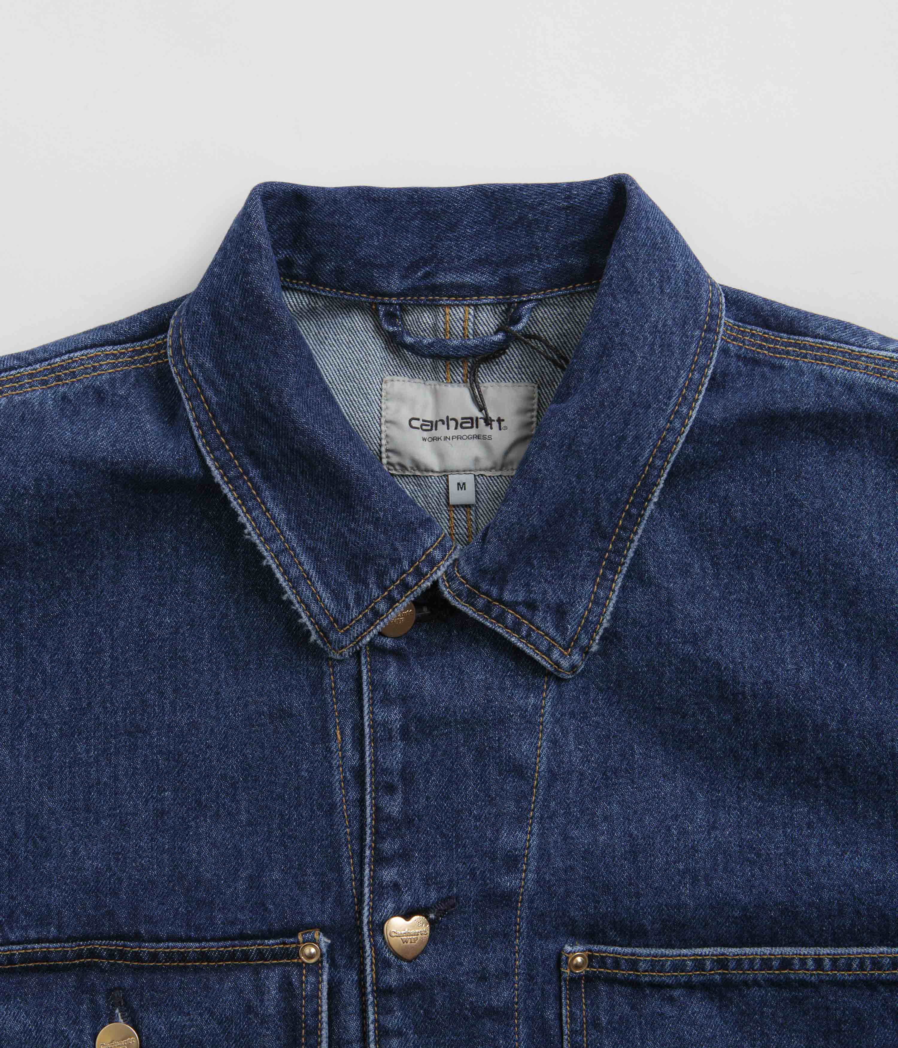 Carhartt Nash Blue Stone Washed Jacket - A Timeless Workwear Classic