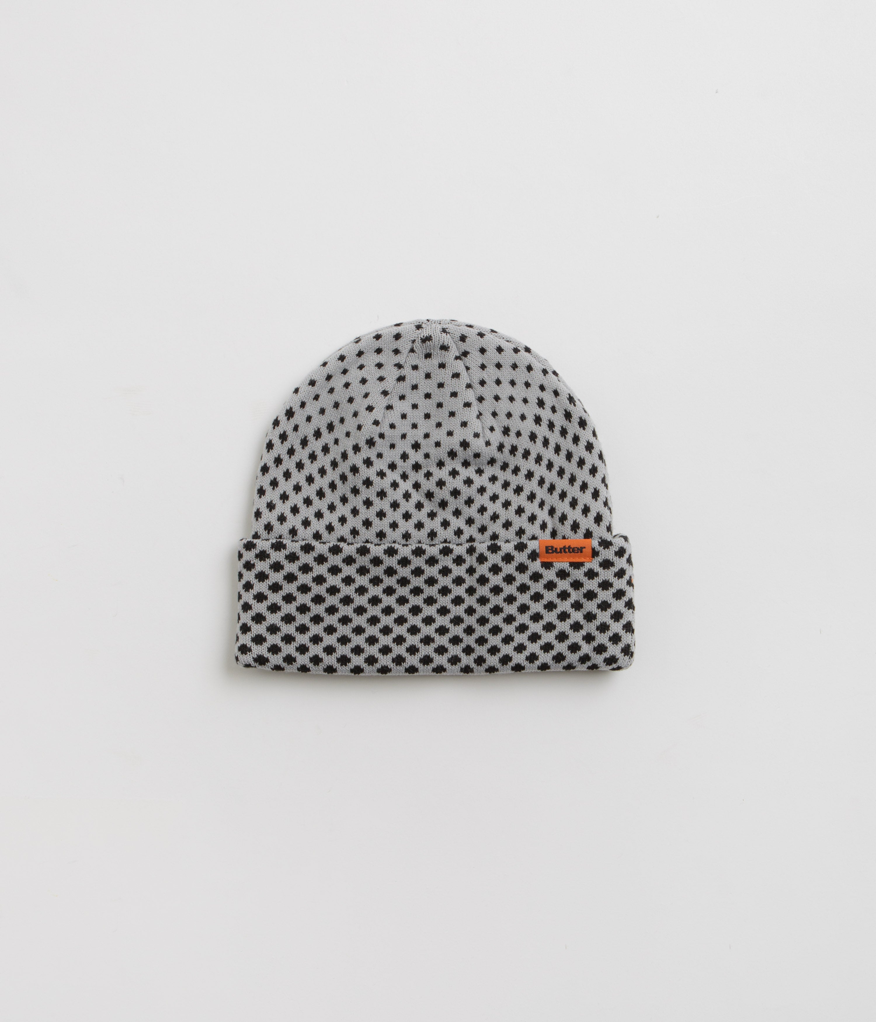 Stylish Butter Goods Grey Halftone Cuff Beanie - Grab Yours Now!