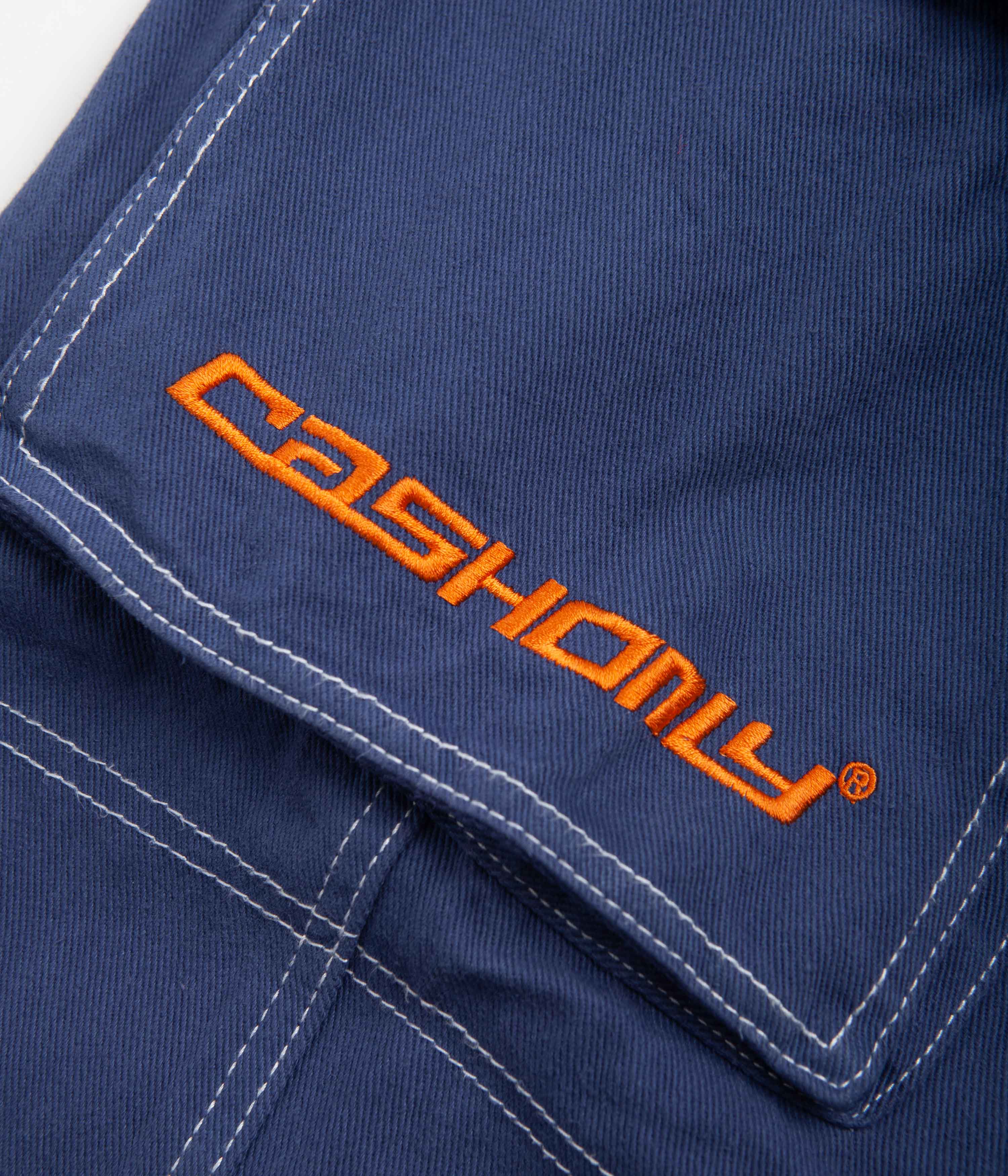 Cash Only Aleka Cargo Jeans - Stunning Washed Blue