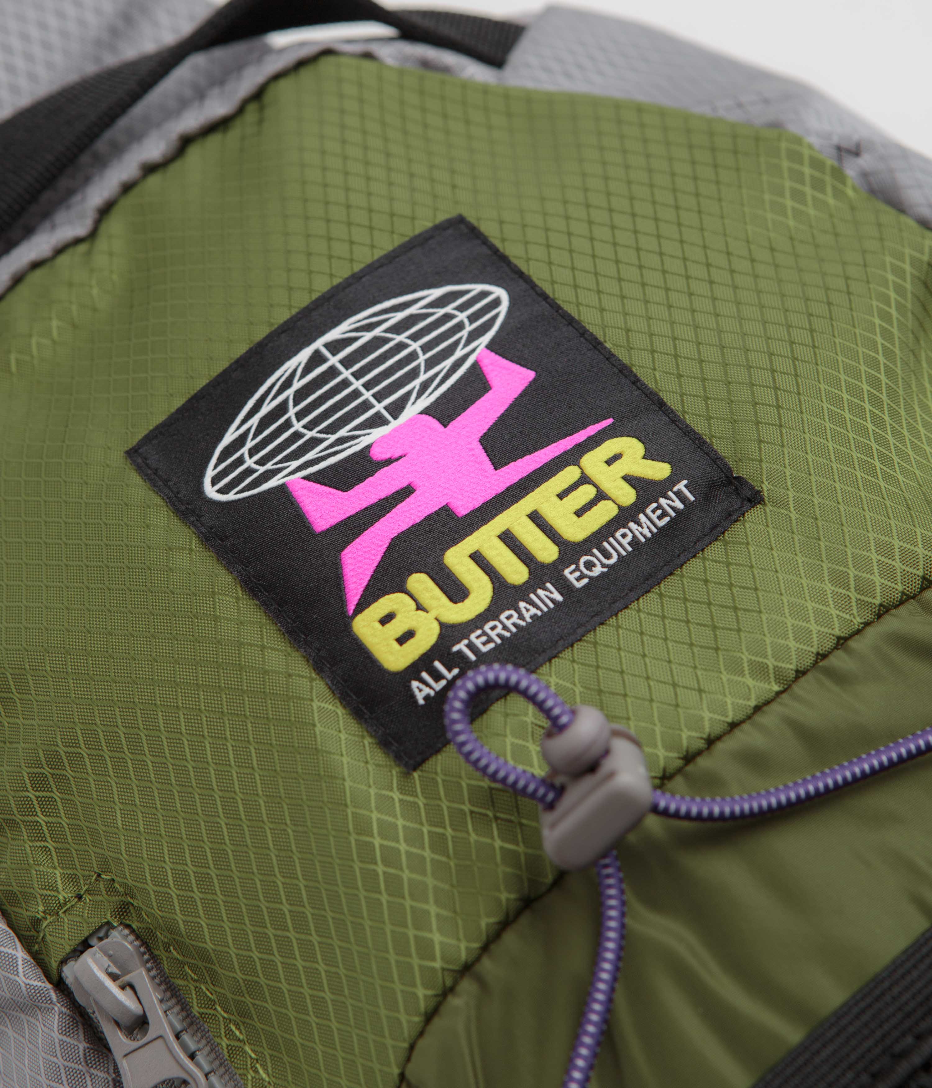 Butter Goods Express Shoulder Bag - Stunning Army & Grey Combo