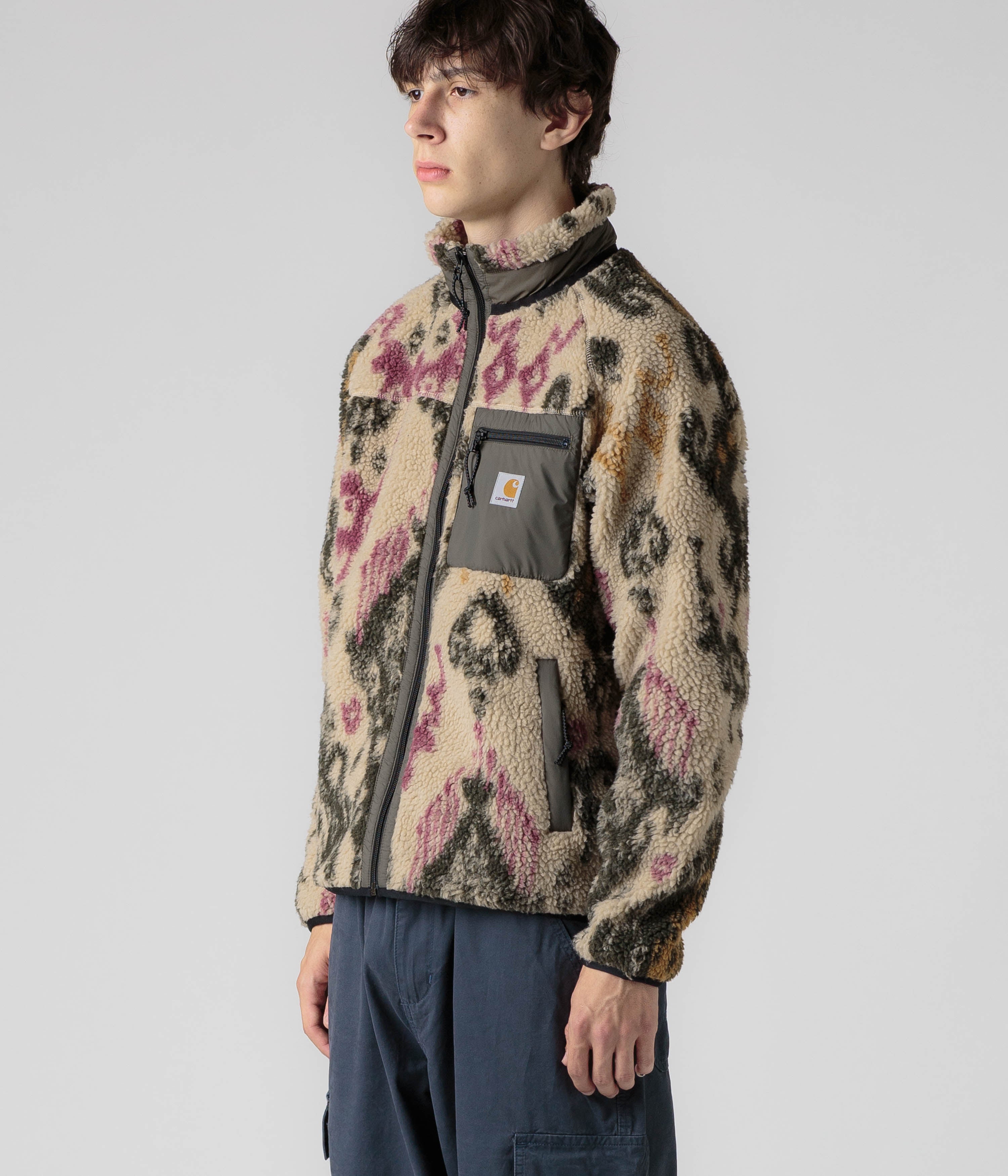 Carhartt Prentis Liner Jacket - Stunning Baru Jacquard / Wall / Cypress