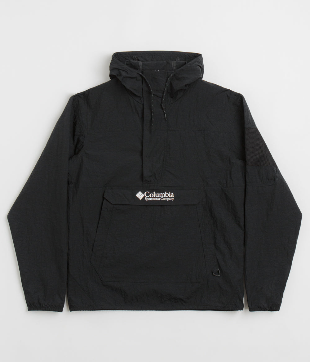 Columbia Challenger Black Windbreaker Anorak - Stylish & Protective
