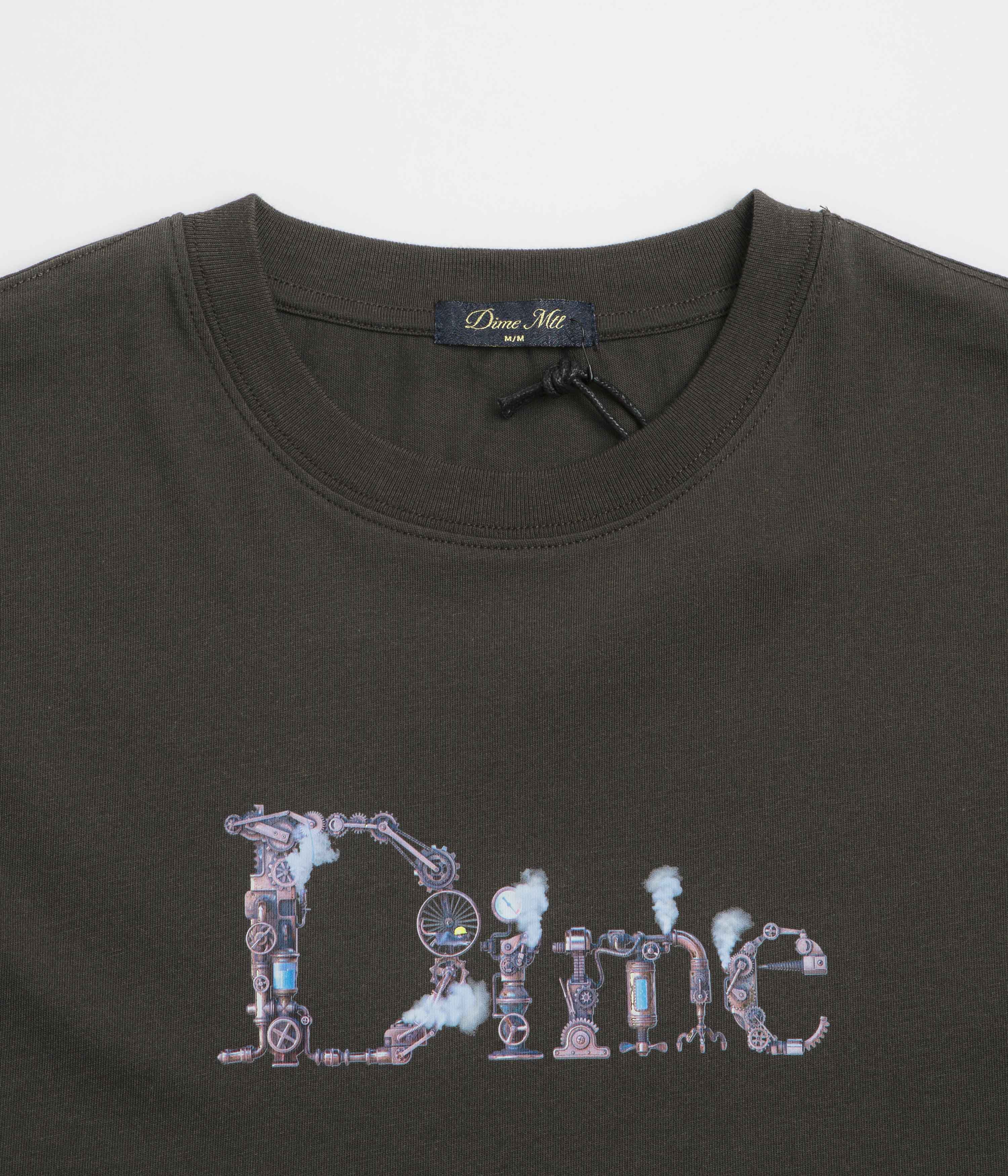 Dime's Stunning Vintage Black Steampunk T-Shirt - Grab Yours Now!