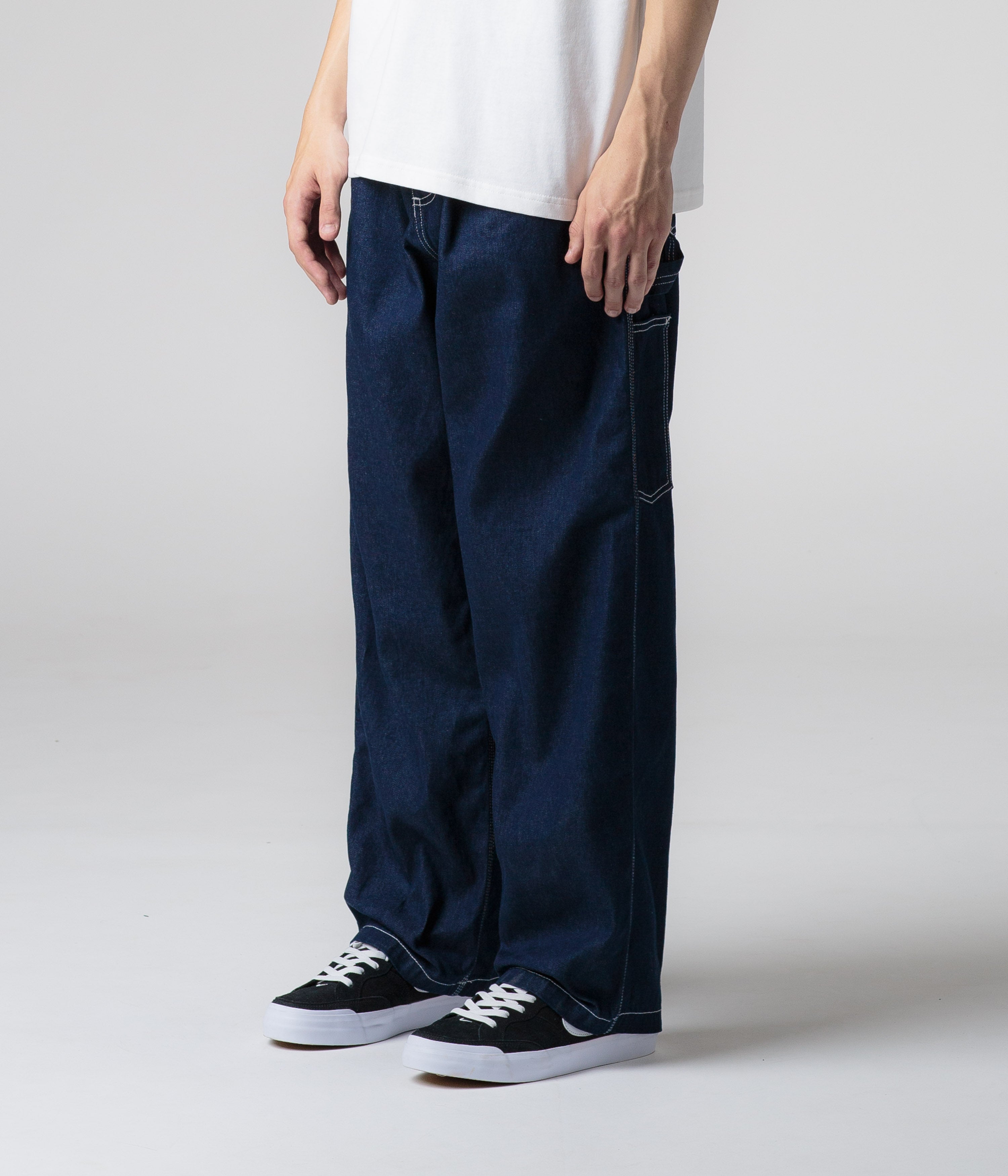 Carhartt OG Single Knee Denim Pants - Stunning One Wash Blue