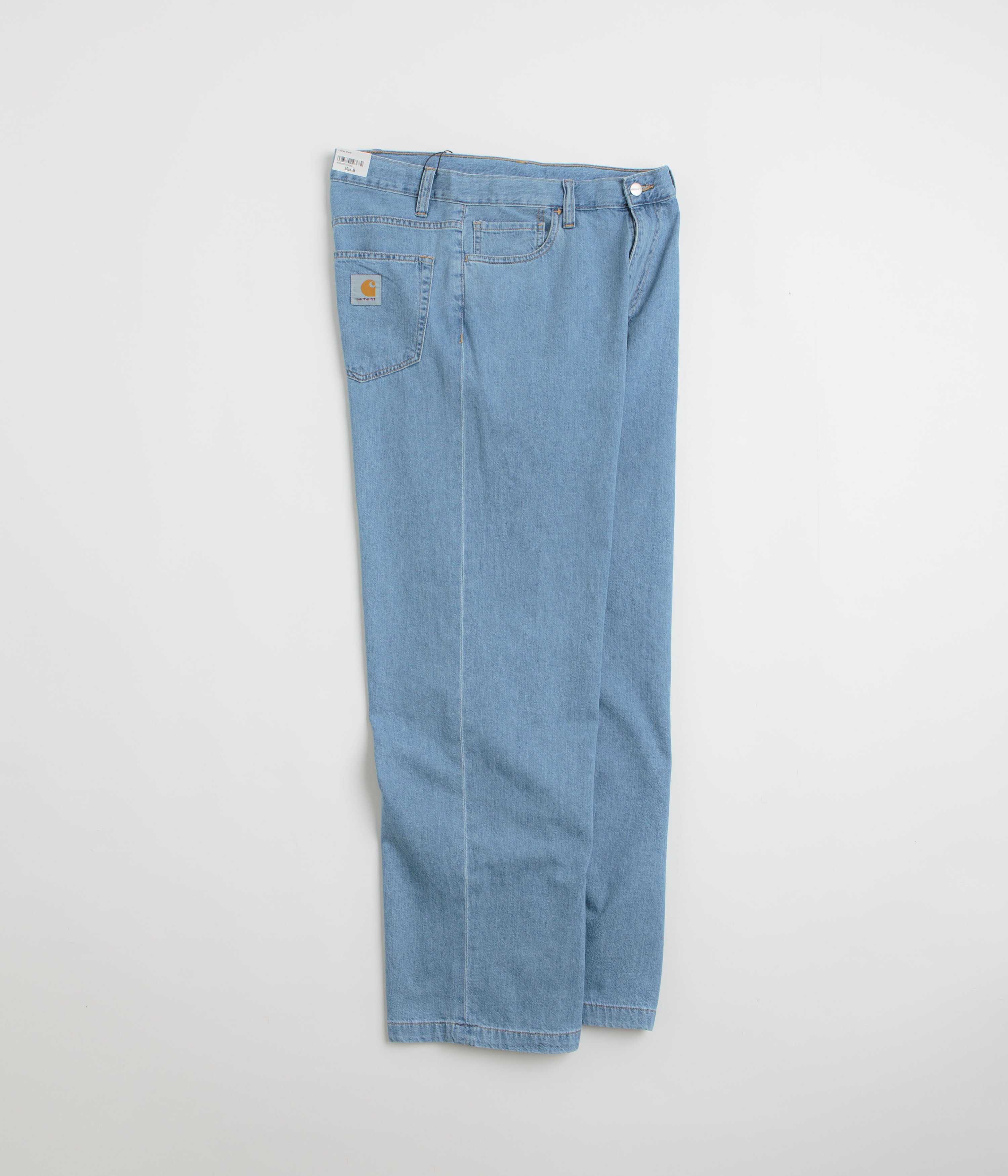 Carhartt Lucas Blue Bleached Pants - A Must-Have!